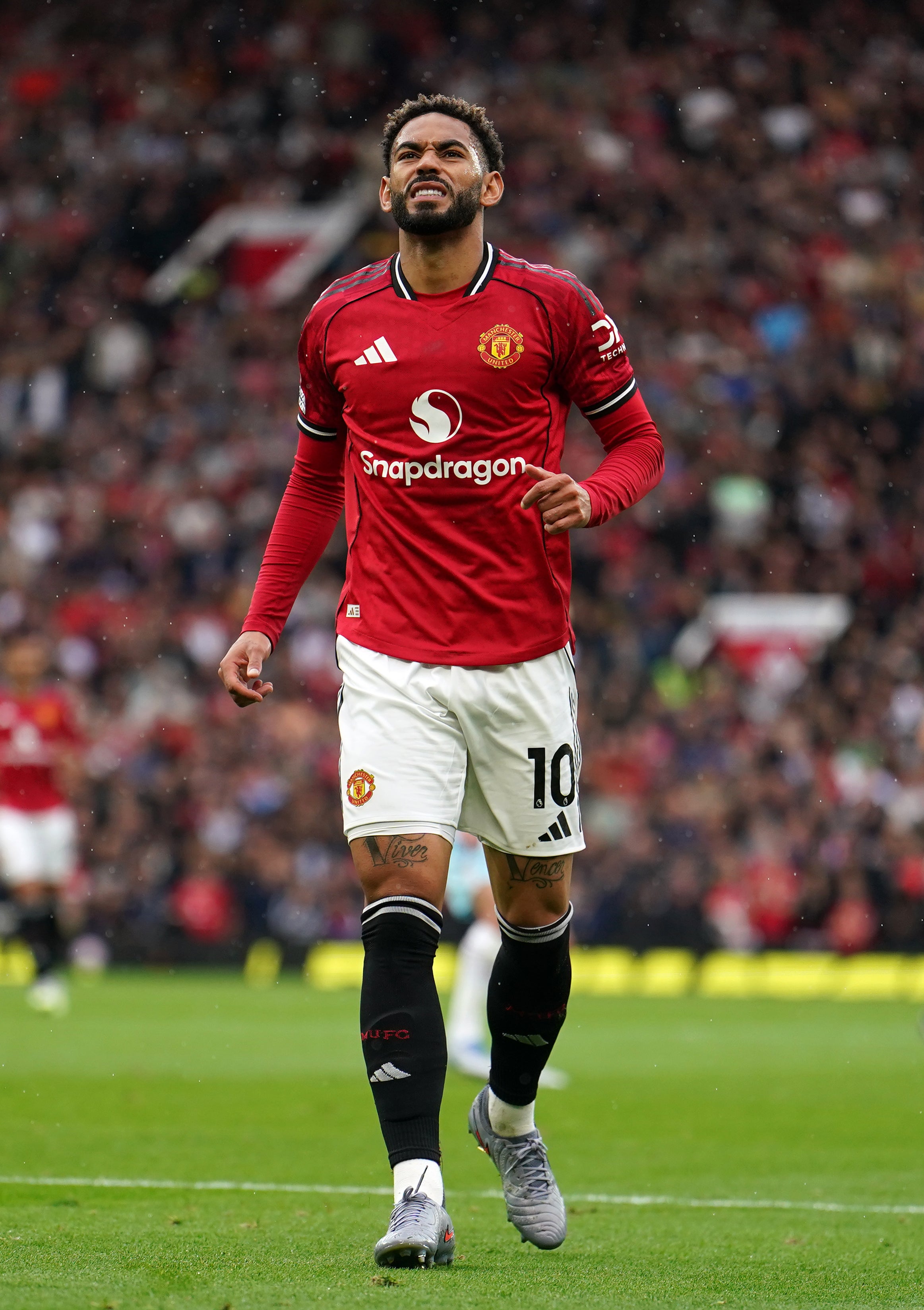 Manchester United’s Matheus Cunha is fit again (PA)