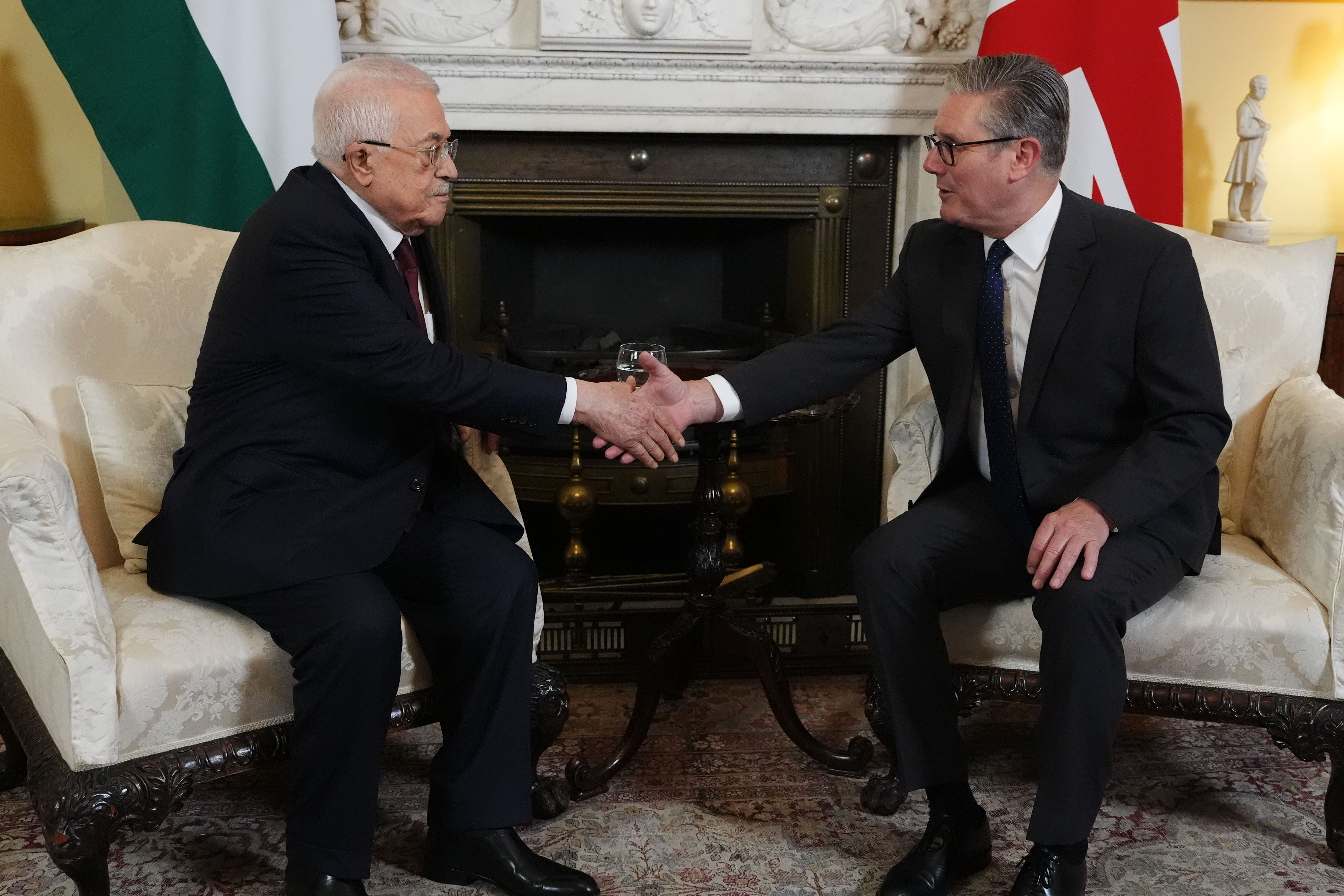 Sir Keir Starmer is reported to be preparing to recognise a Palestinian state as early as Sunday. (Jonathan Brady/PA)