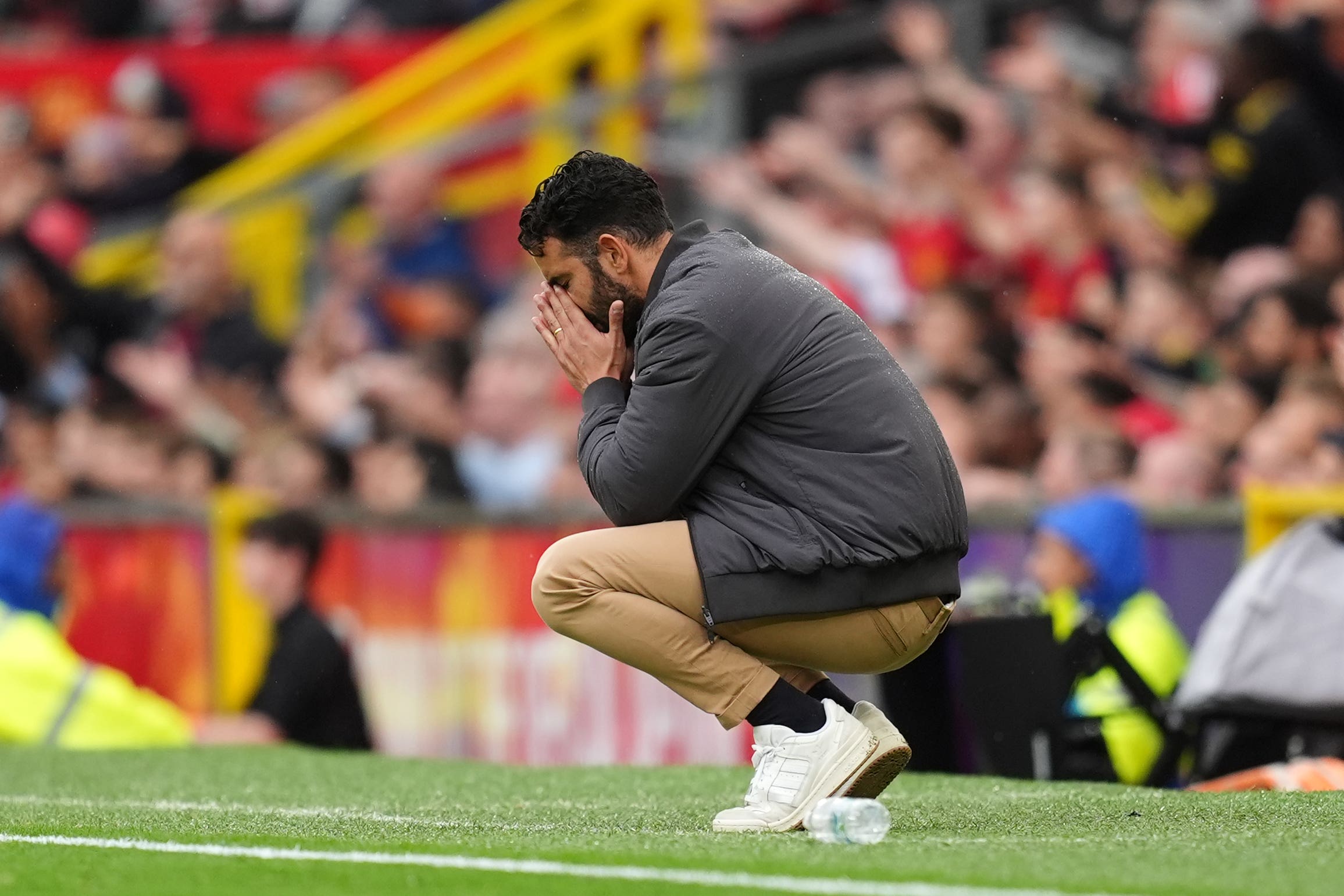 Ruben Amorim could do with some divine intervention (Martin Rickett/PA)