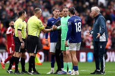 Jack Grealish blasts Merseyside derby officiating after bizarre Everton booking