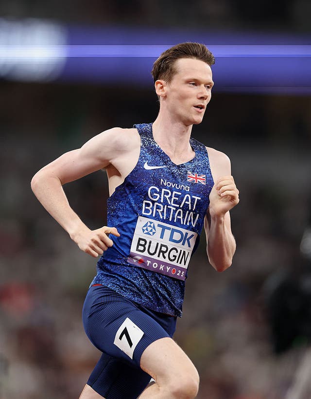 <p>Max Burgin missed out on a medal in Tokyo</p>