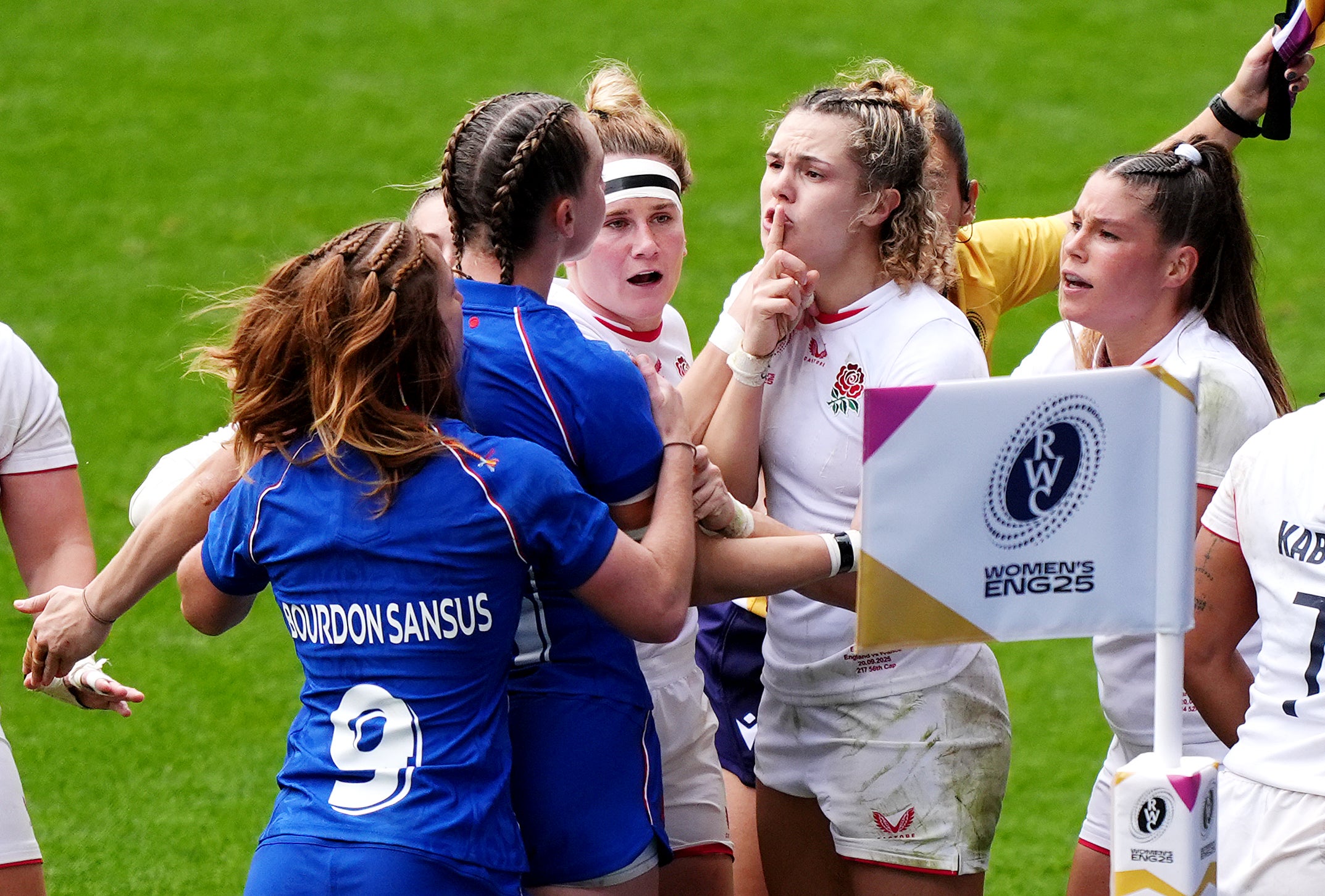 Another scrap between England and France