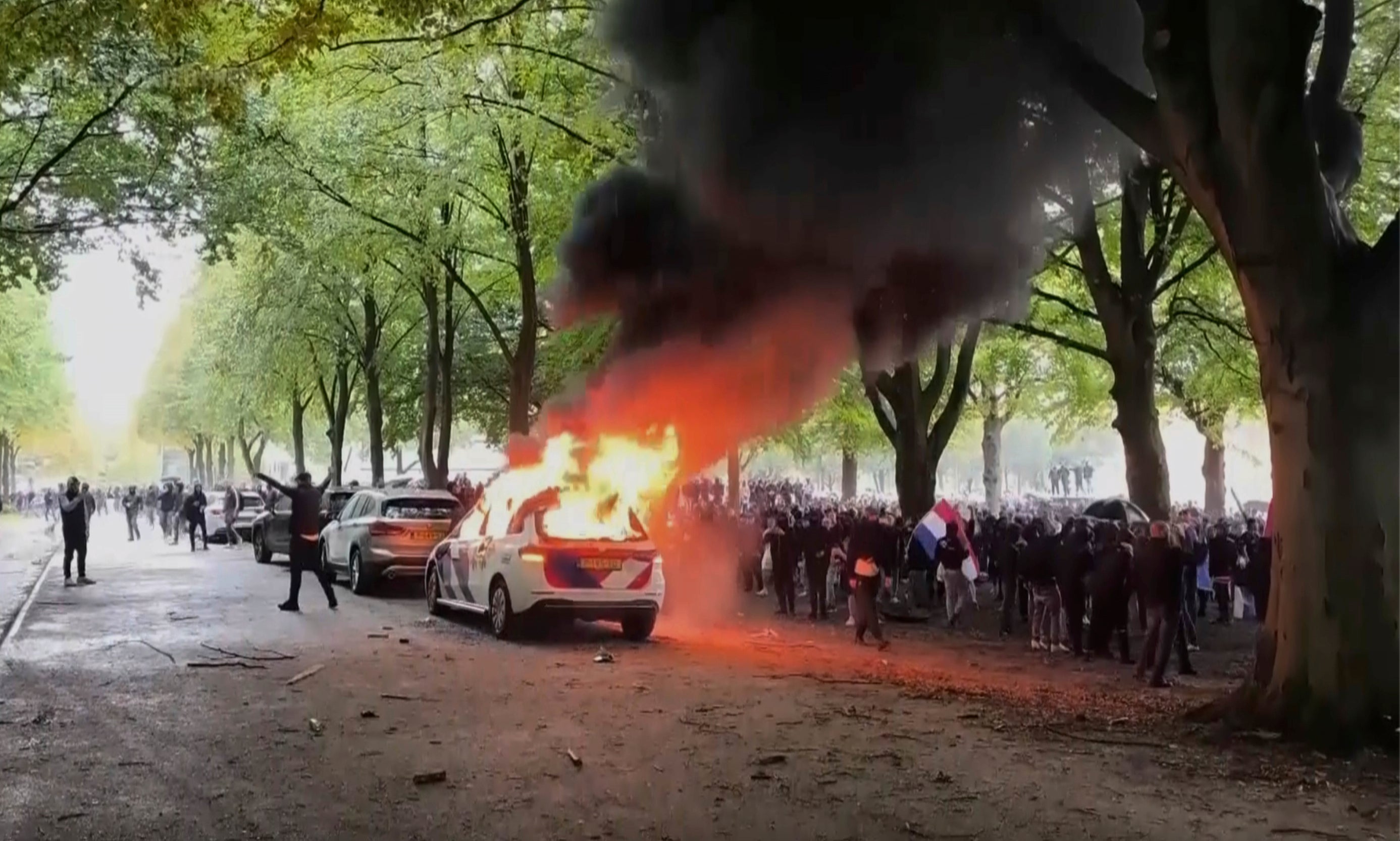 Netherlands Protest Clashes