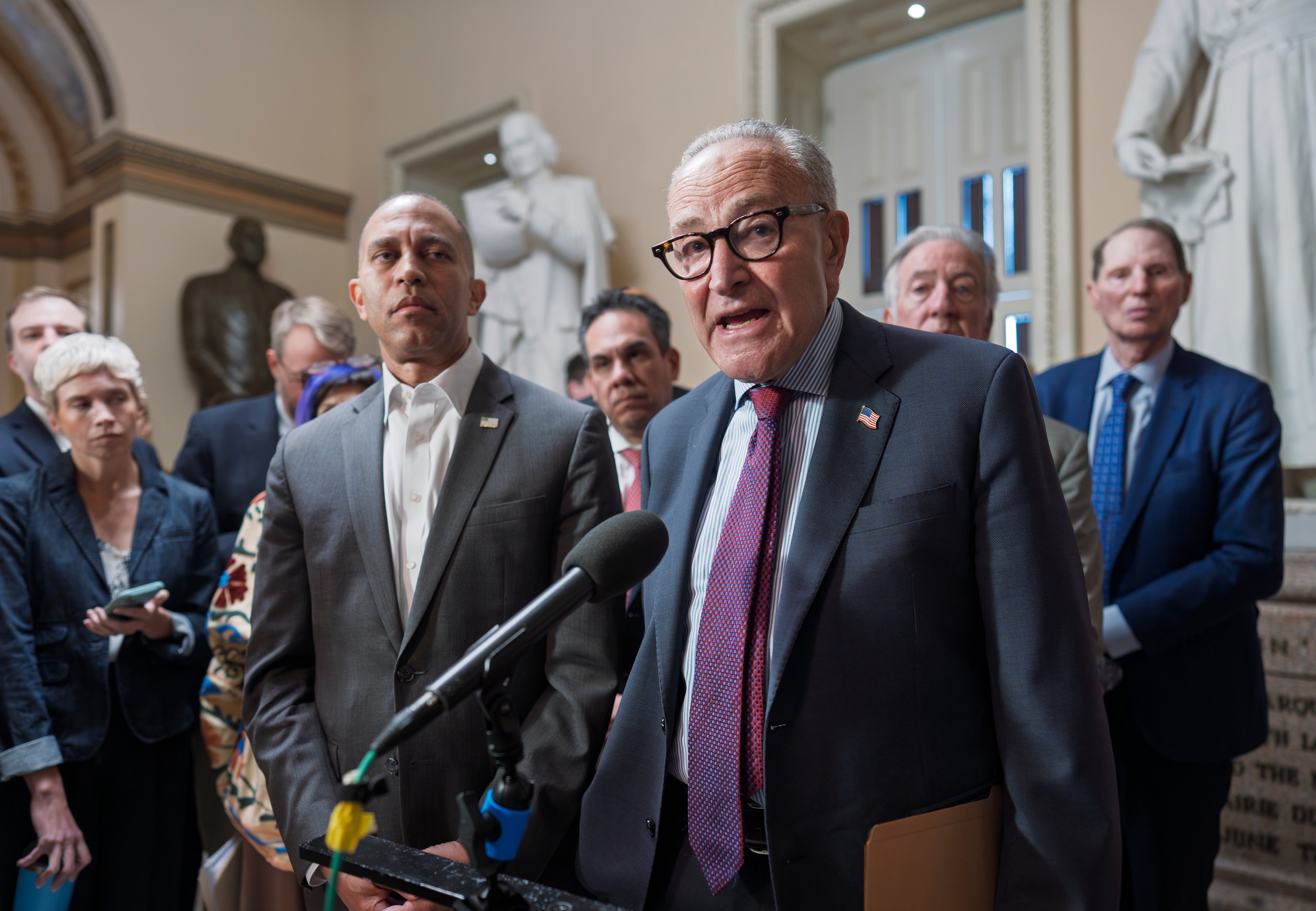 Trump refuses to meet with ‘Radical Left Democrats’ Schumer and Jeffries. Republicans need them to avert a shutdown