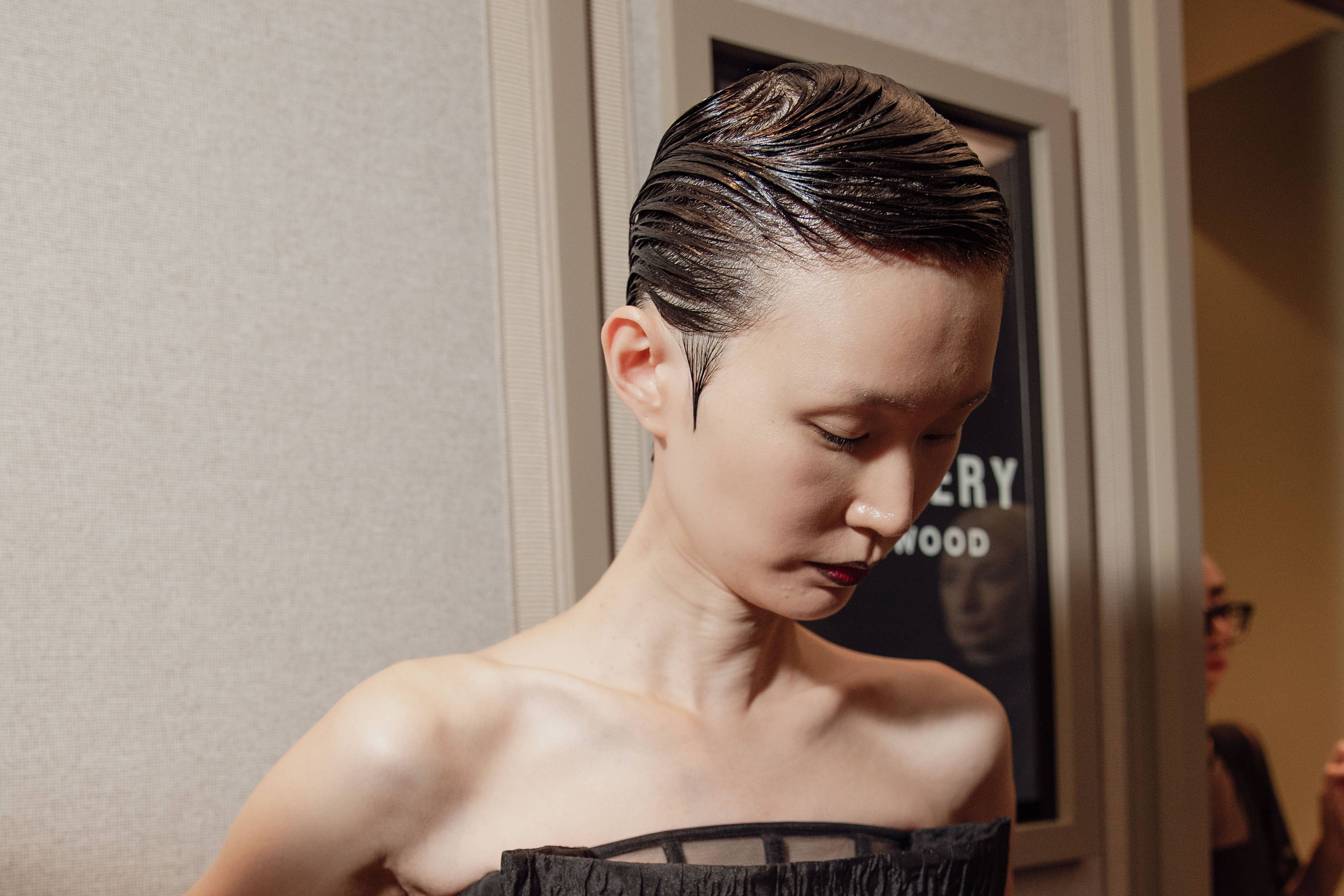 The wet look pixie cut has been spotted on and off the runway (Thomas Morgan for Authentic Beauty Concept/PA)