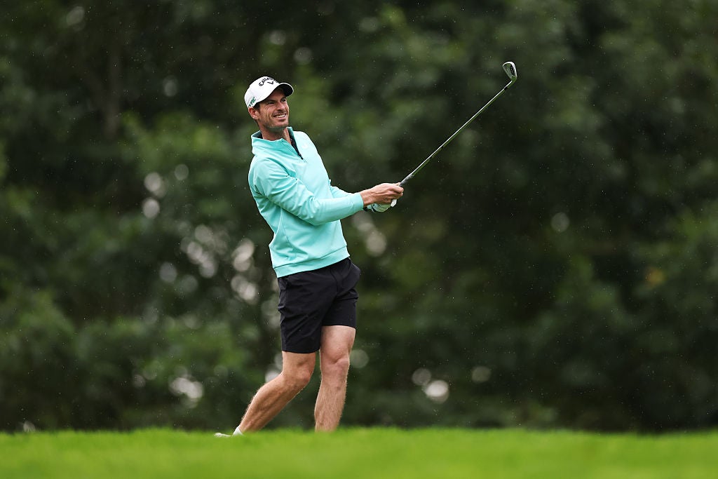 Murray has taken up golf in his retirement, recently featuring at the BMW PGA Championship Pro-Am at Wentworth