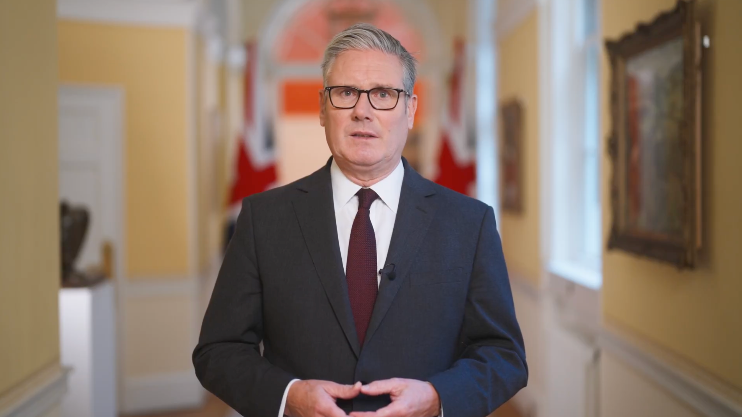 <p>Sir Keir Starmer announces the UK’s recognition of the Palestinian state</p>