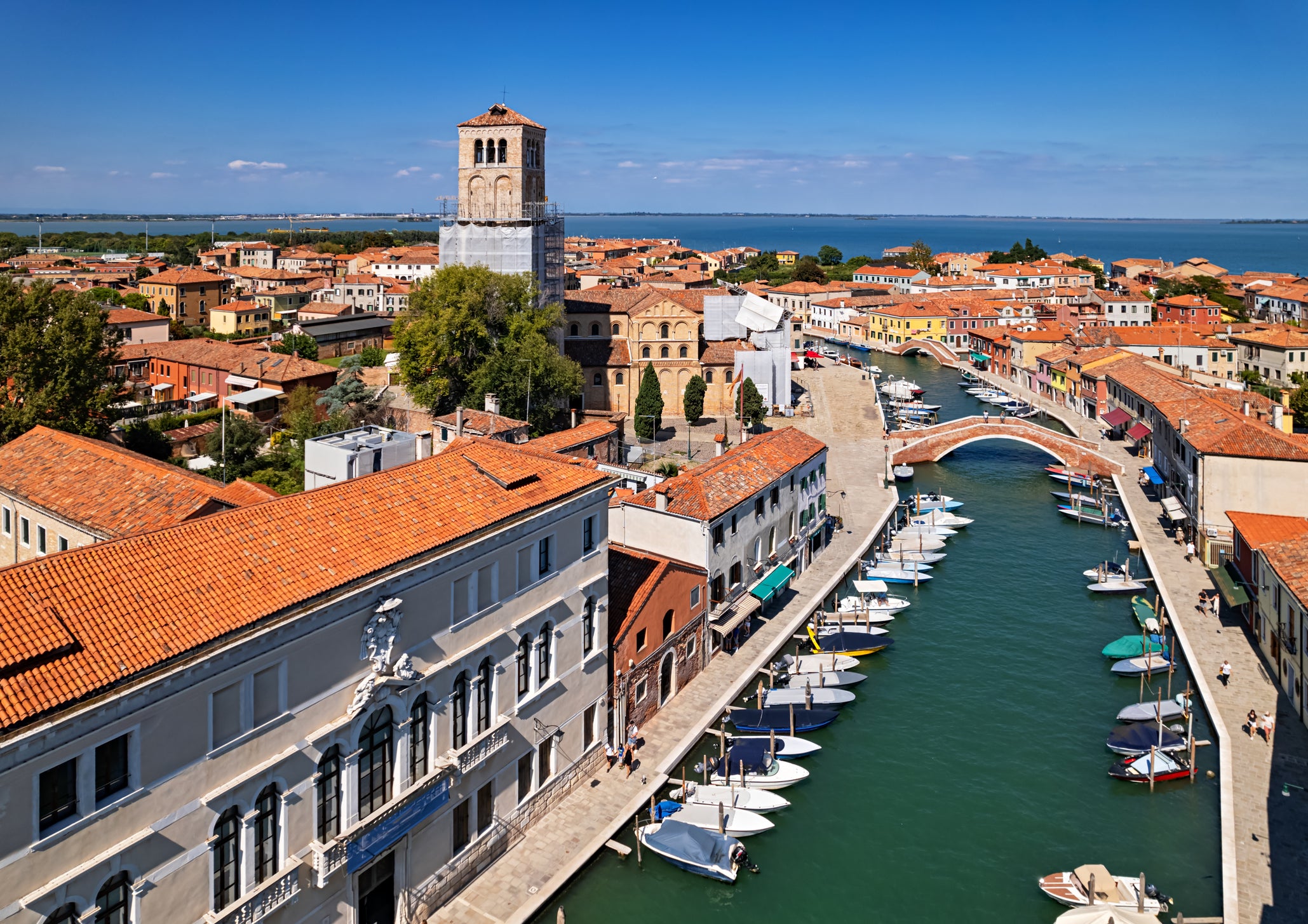 Murano is one of the more residential areas in the Venetian lagoons