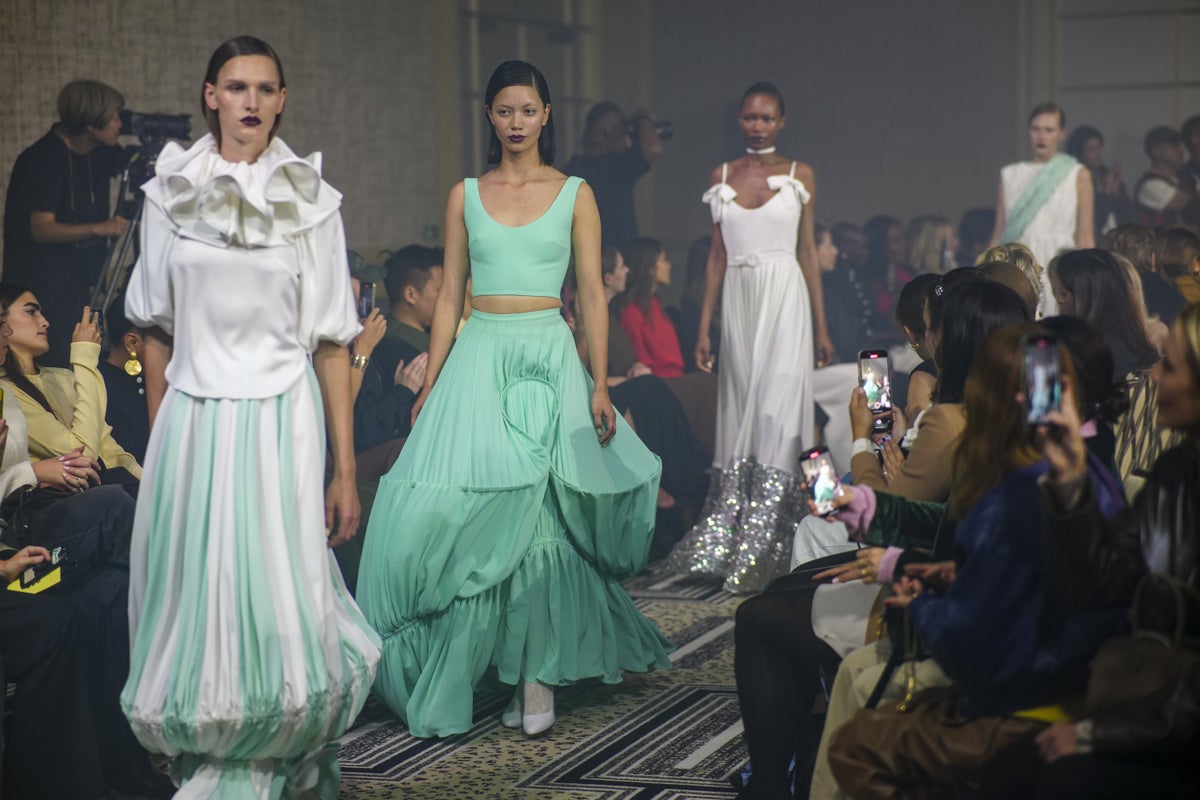 Fringe and volume: The standout trends of Edeline Lee’s London Fashion Week show