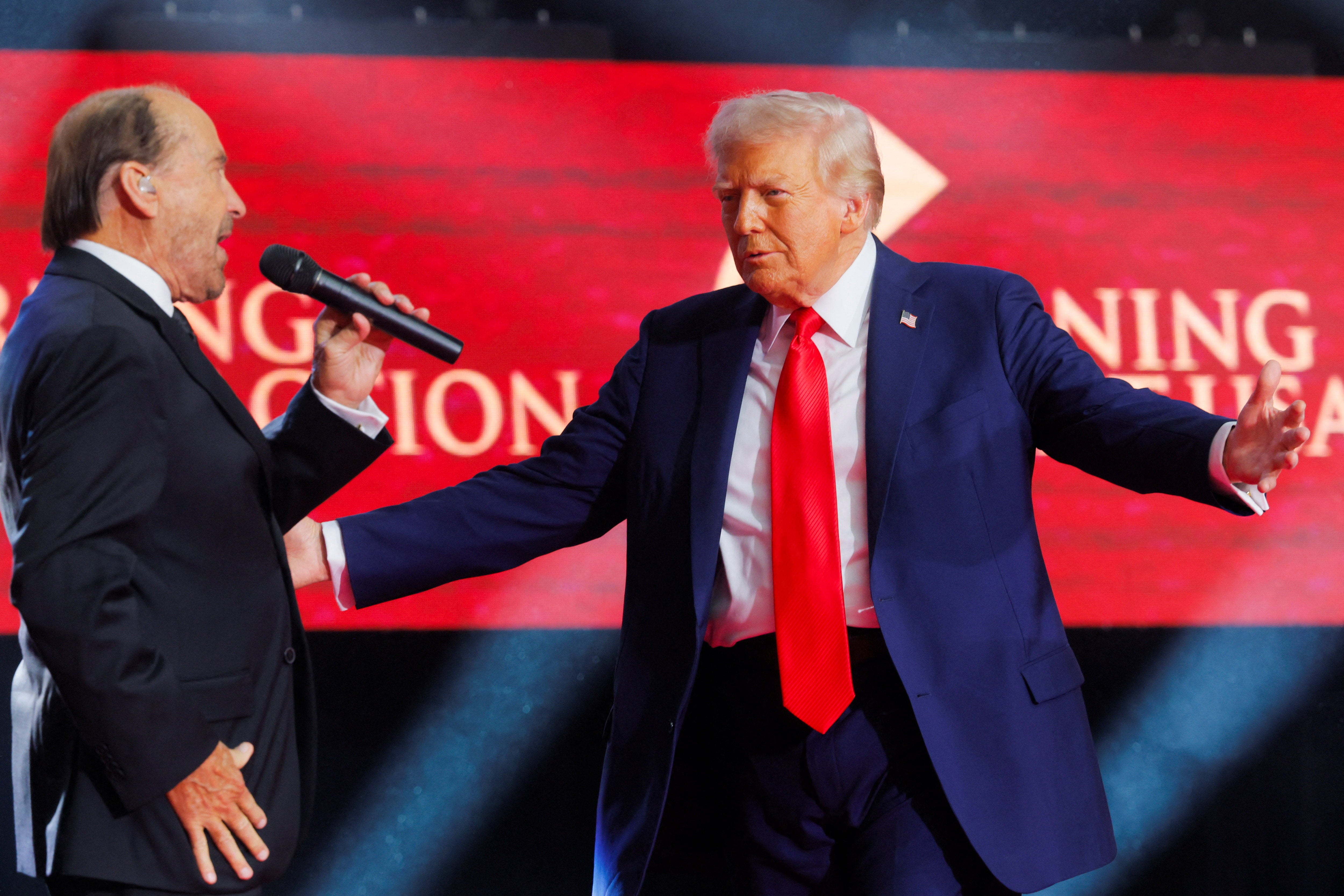 Johnson suggested that Lee Greenwood should replace Bad Bunny