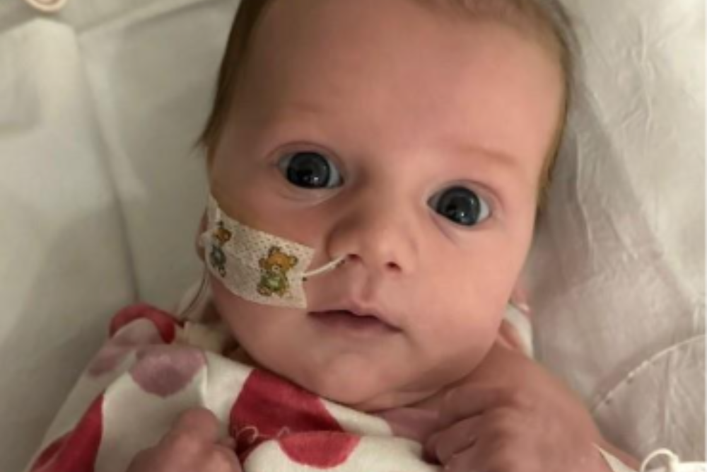 Baby Rory, aged six months, is on the urgent heart transplant waiting list