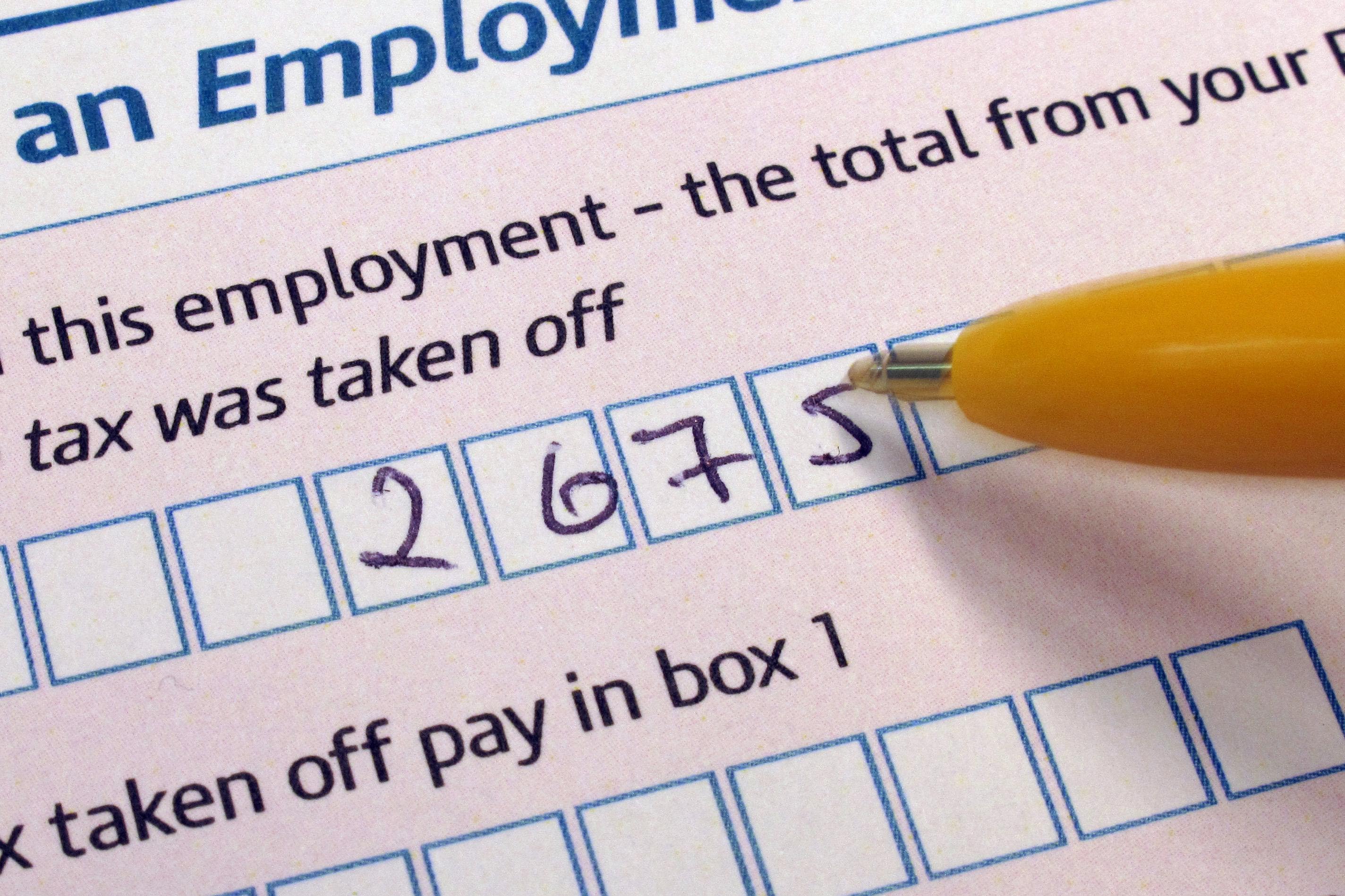 Anyone who earns more than £1,000 in a year as a sole trader must submit a tax return (PA)