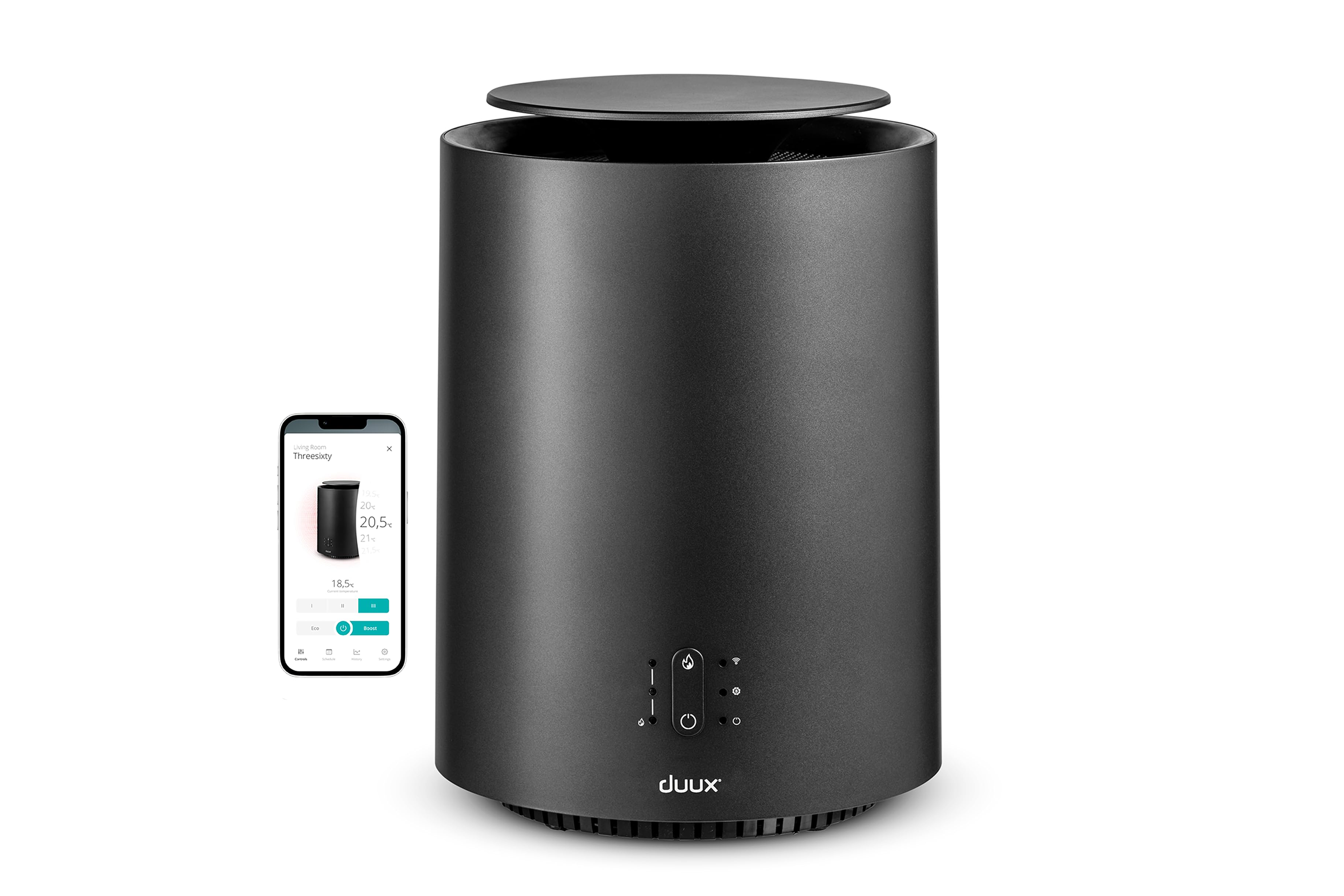 indybest best portable heaters review Duxx threesixty2 electric smart heater