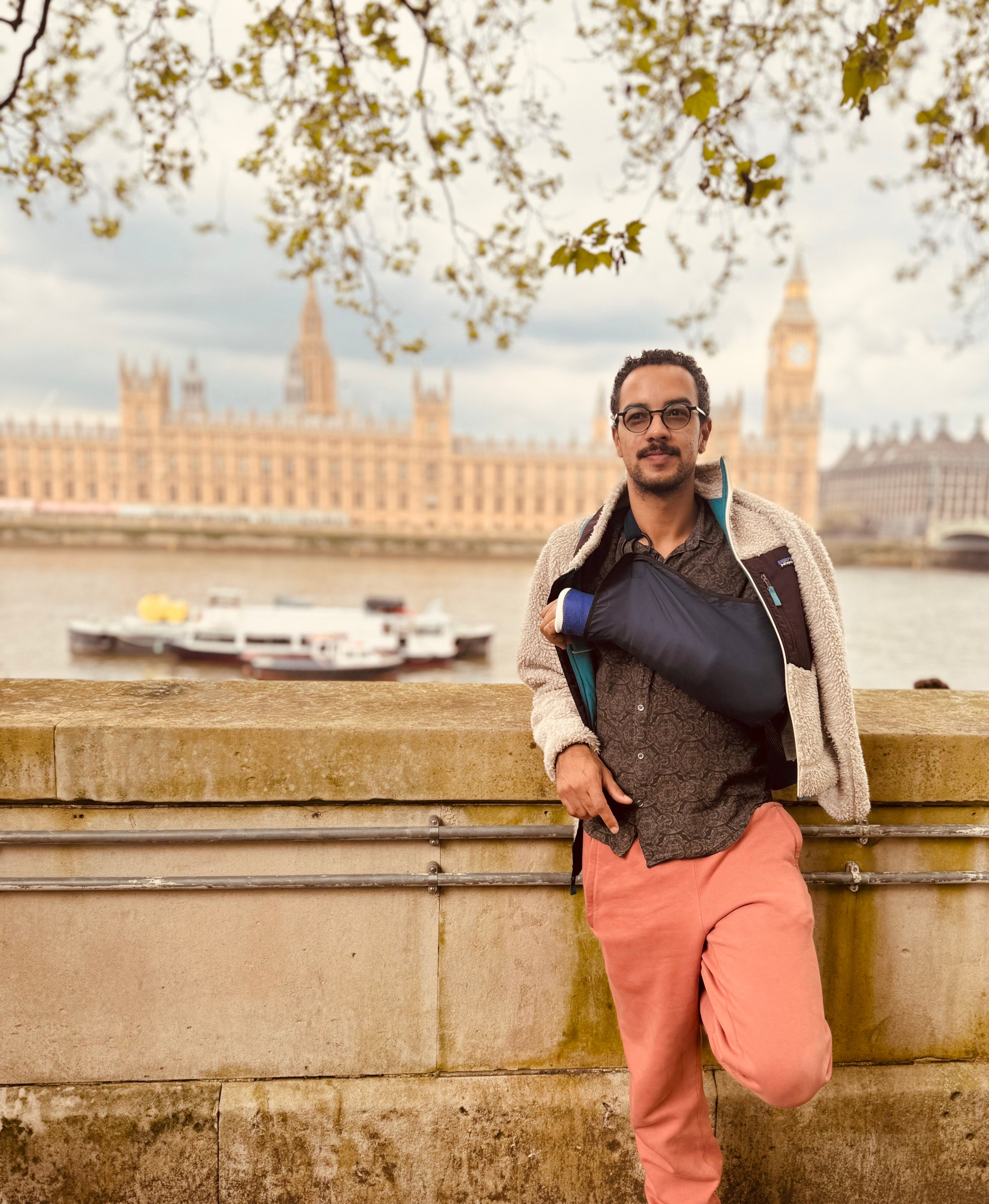 Brener Seixas arrived in the UK from Brazil and now works as a research manager