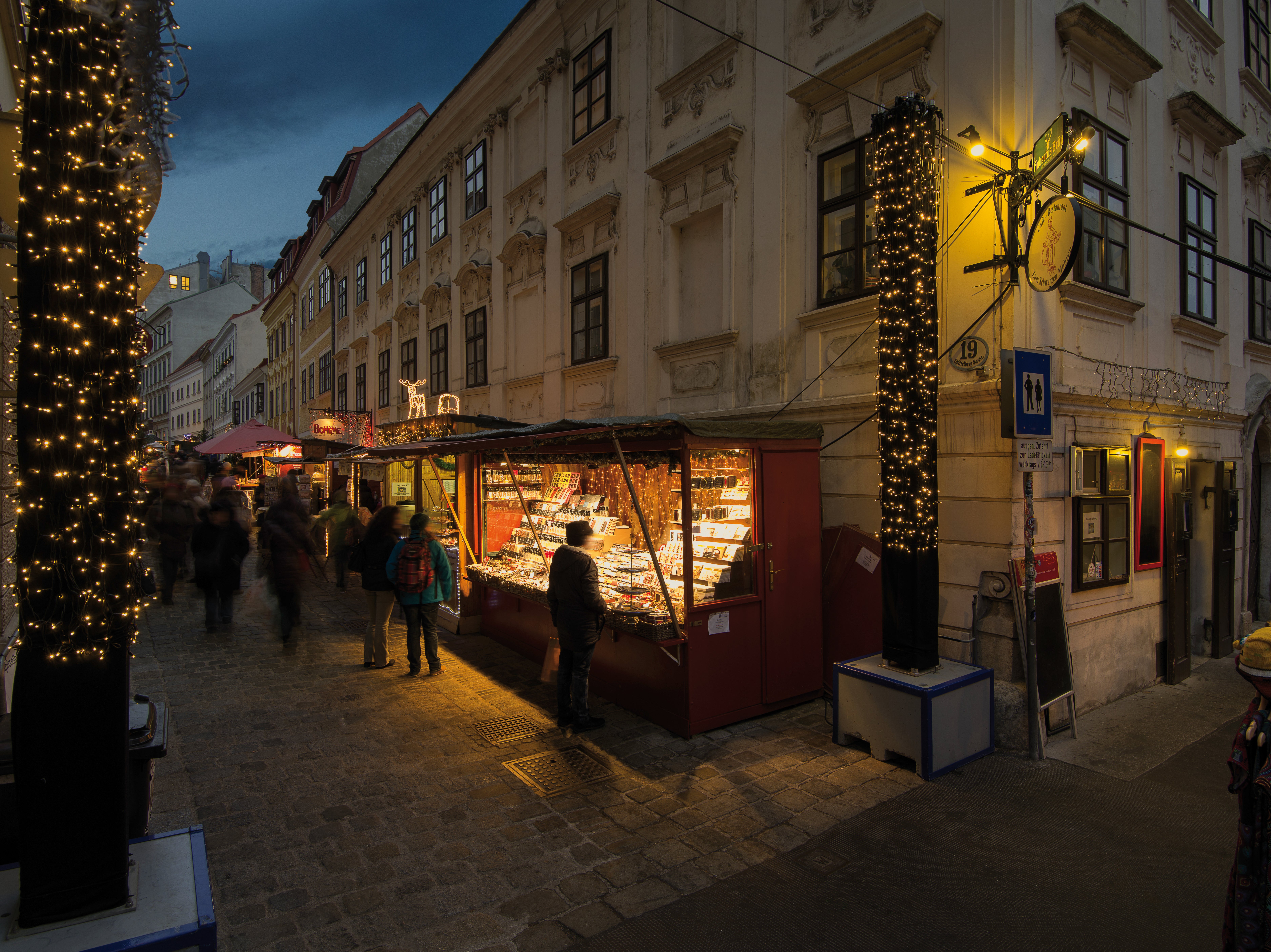 Vienna’s market is a classic choice for festive travellers