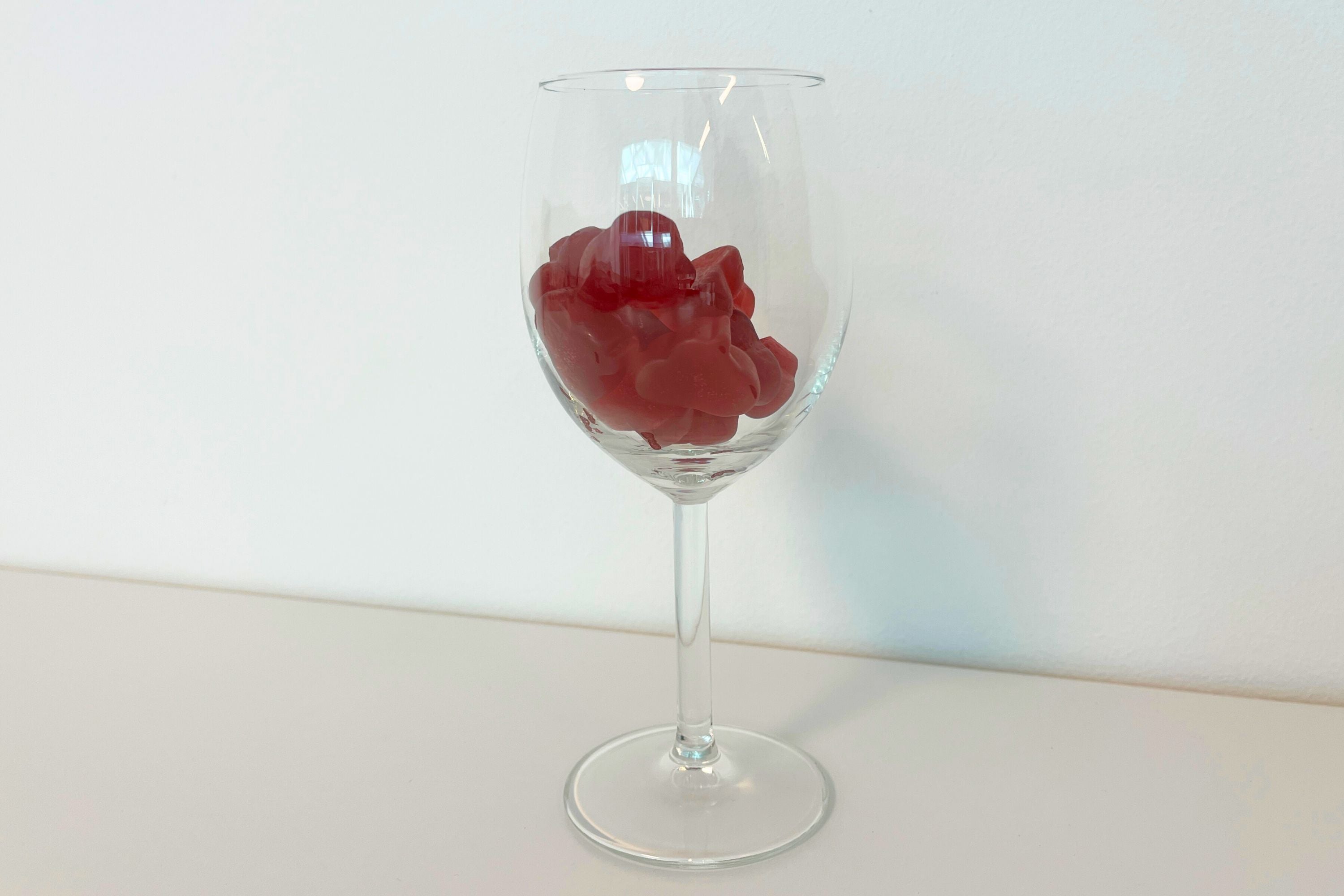 Maynards Bassetts wine gum classic fruit mix cherry wine glass
