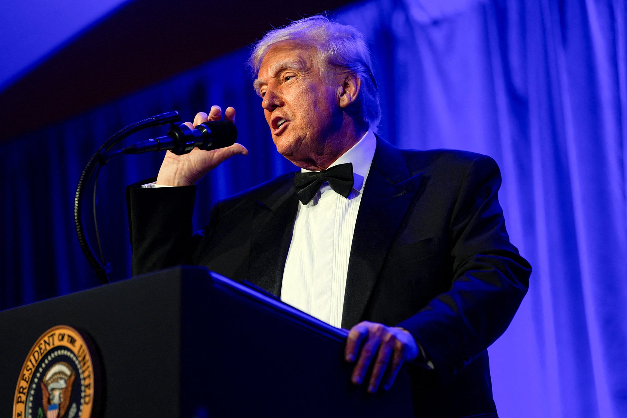 U.S. President Donald Trump says he stopped war between Cambodia and Armenia, which are 4000 miles apart during a speech on Saturday at the American Cornerstone Institute's Fourth Annual Founders Dinner