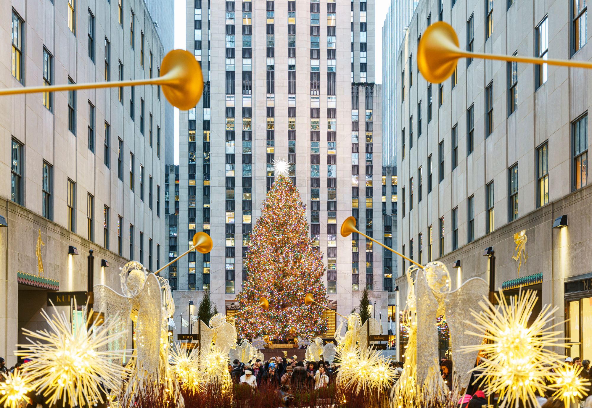 <p>NYC kicks into Christmas gear straight after Thanksgiving in late November </p>