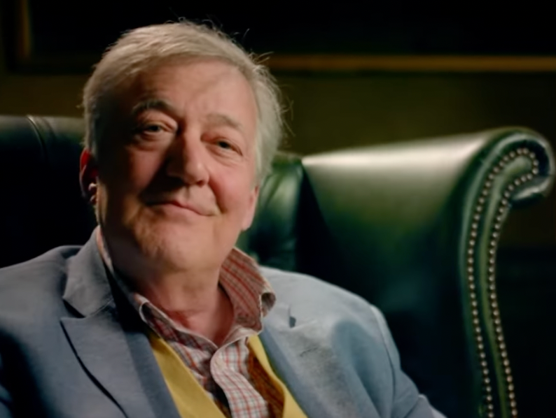 Stephen Fry in the trailer for 'The Celebrity Traitors'