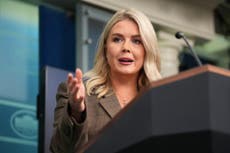 White House press secretary refuses to answer question on migrants in ER