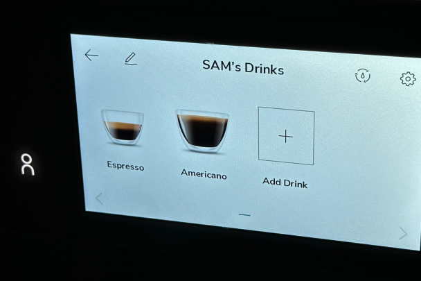 Customise drinks on a profile | KitchenAid kf8 review