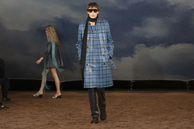 Daniel Lee combined city chic with British country-core (Jeff Moore/PA)