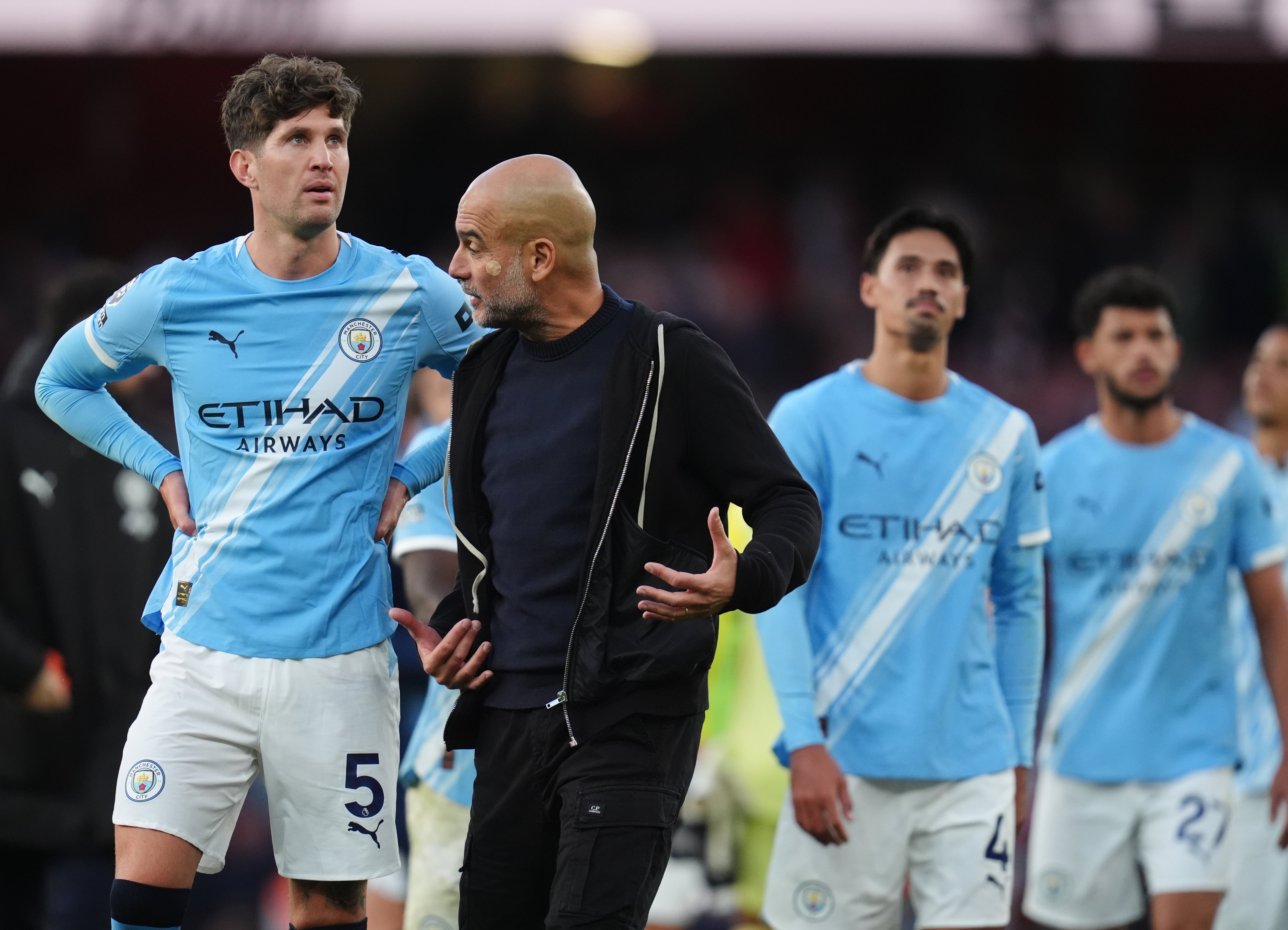 Pep Guardiola defends Man City display after setting new record