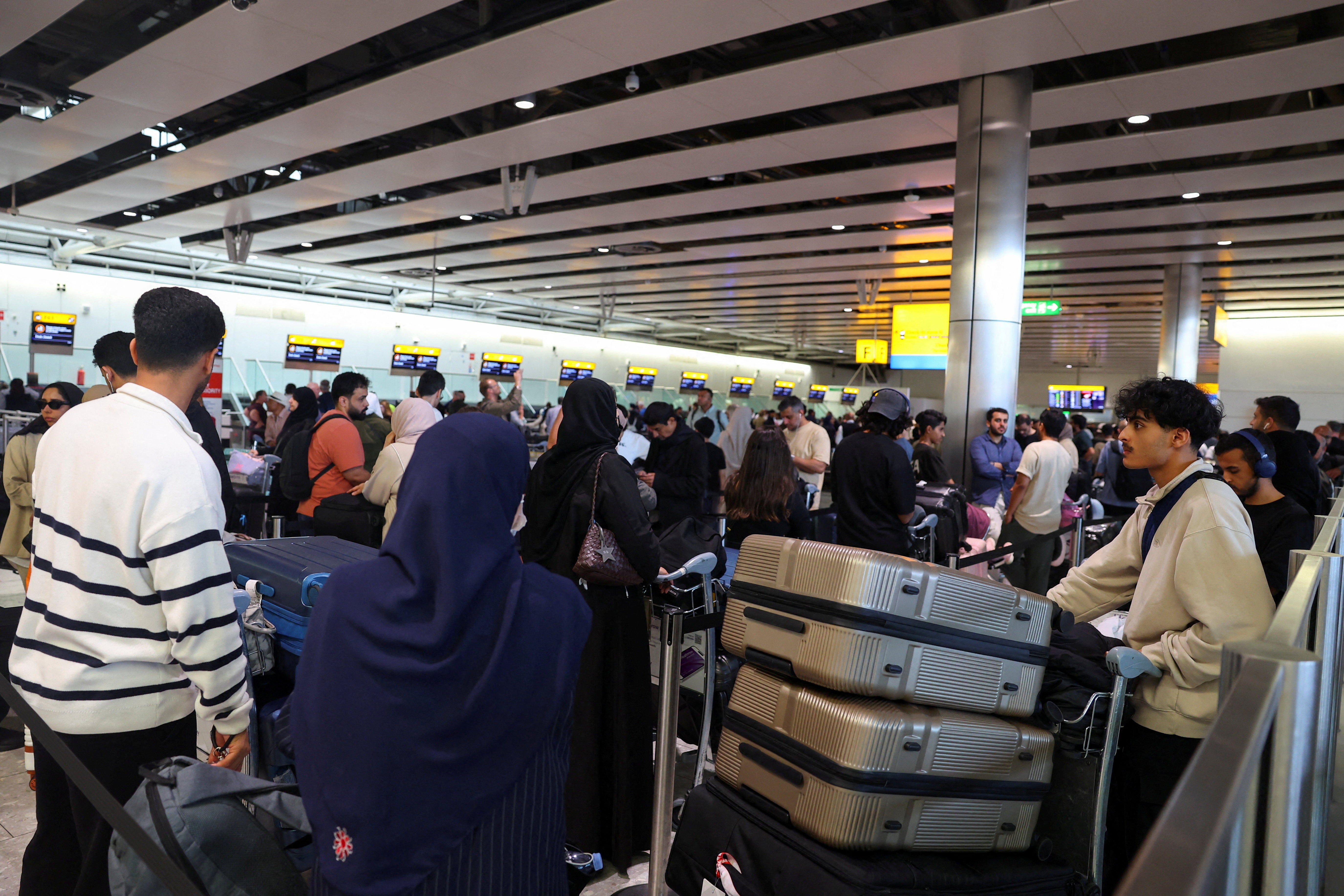 A cyber attack caused disruption to check-in and boarding systems, with delays resulting at London Heathrow on 20 September