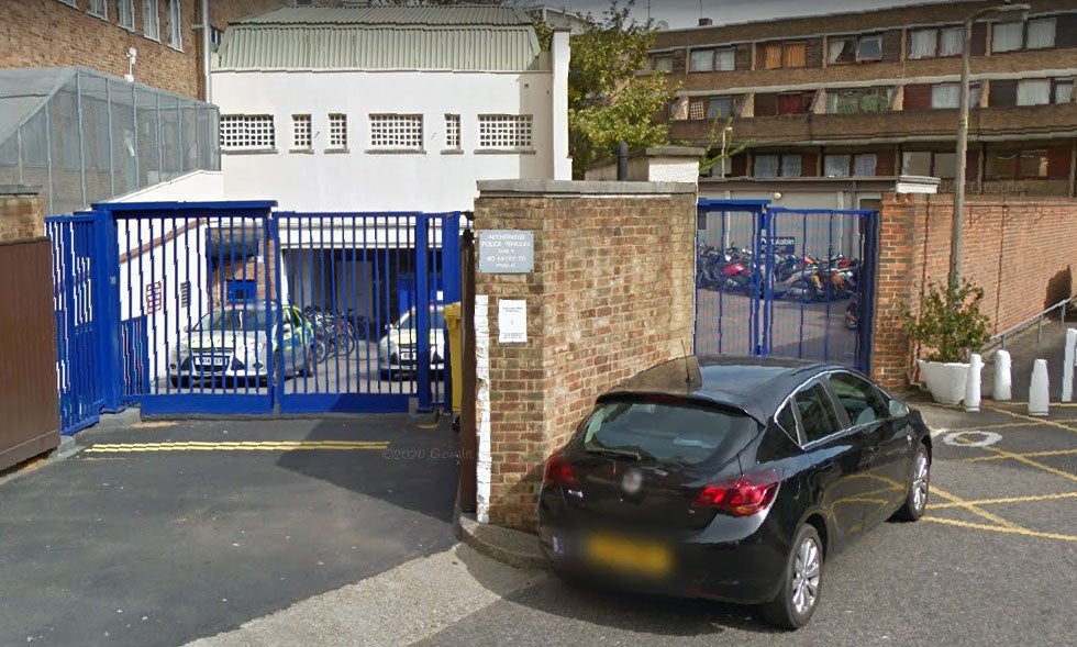 The lock-up at Kennington Police Station
