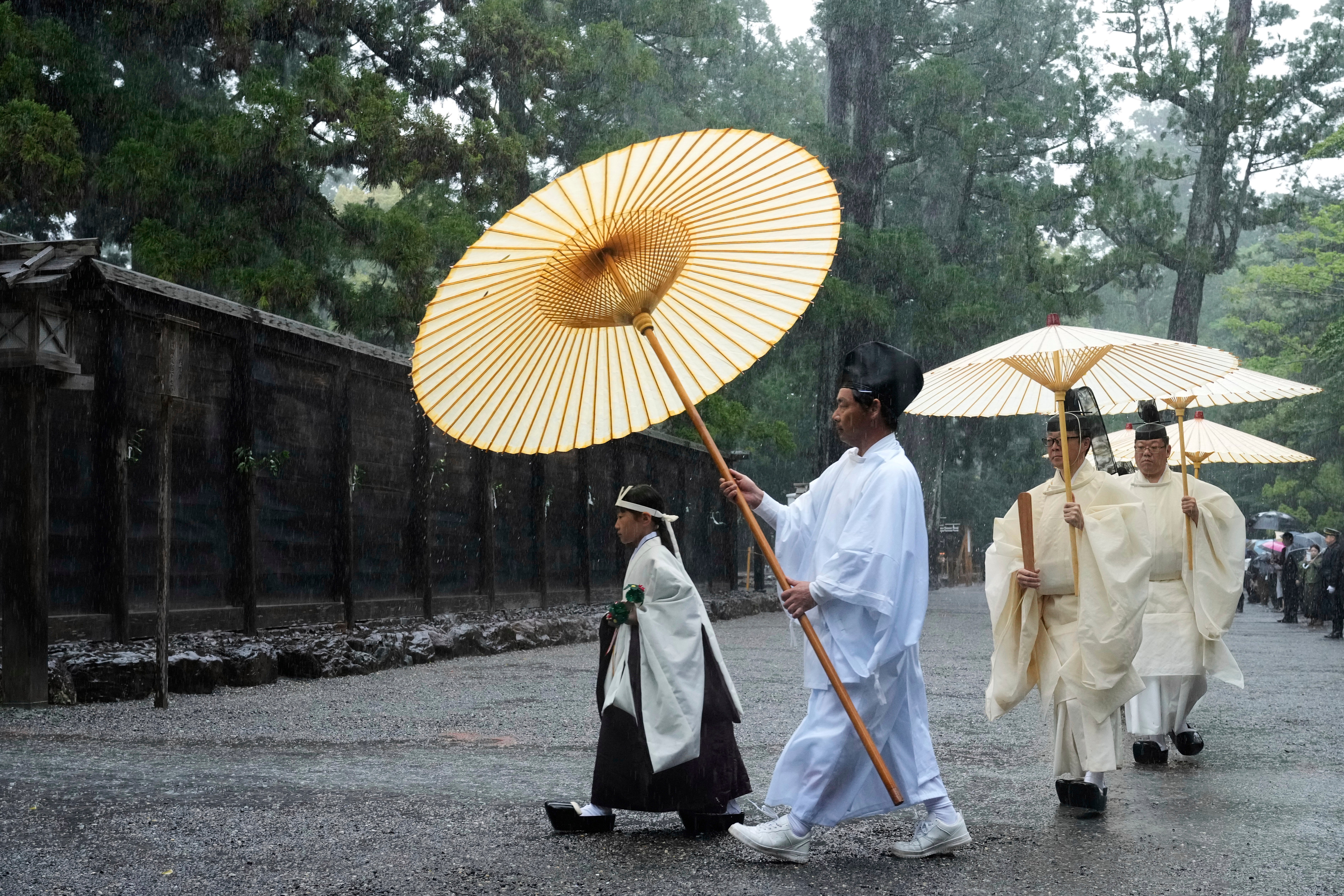 Japan Sacred Shrine Rebuilt Photo Gallery