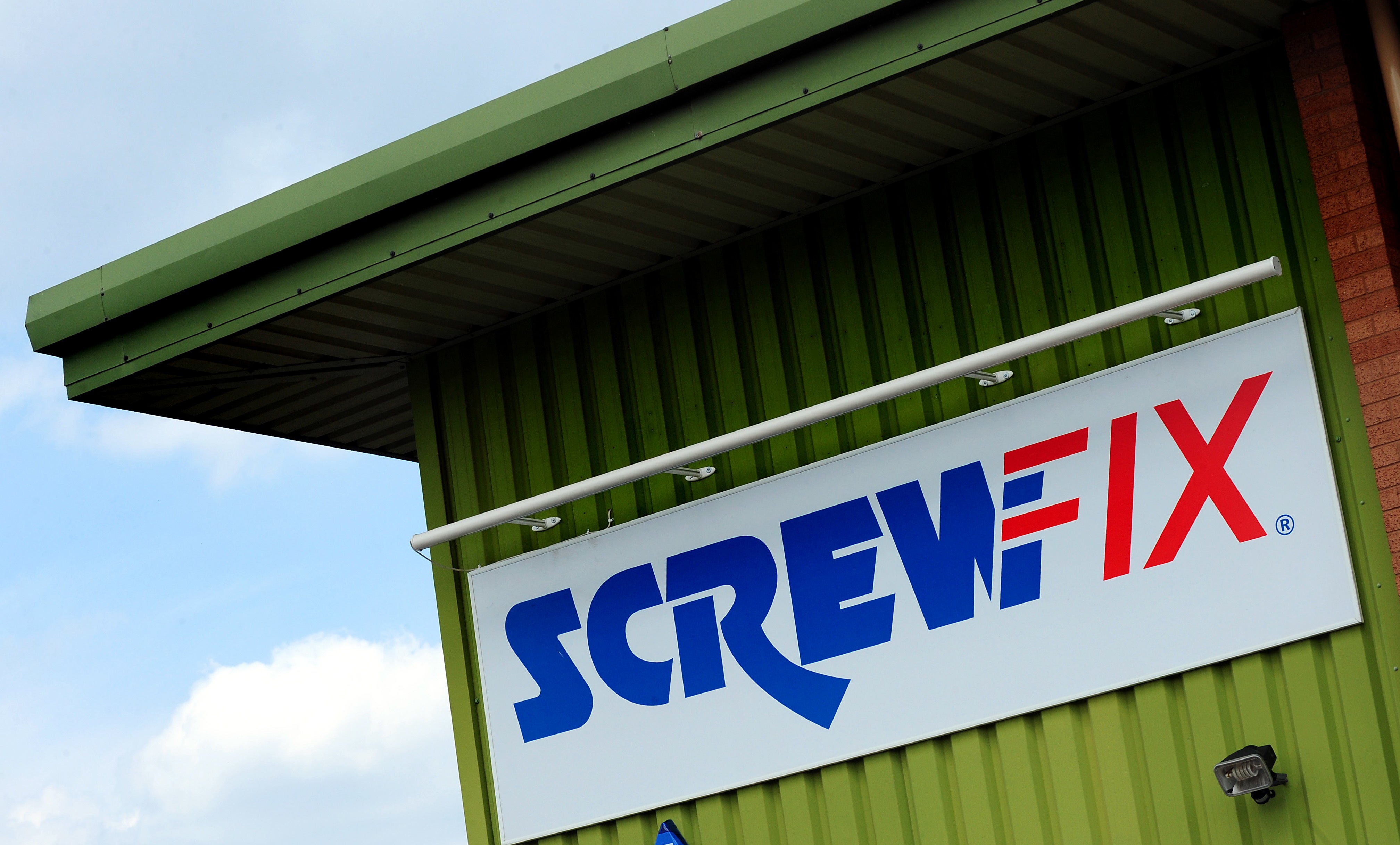 Kingfisher also runs the Screwfix brand