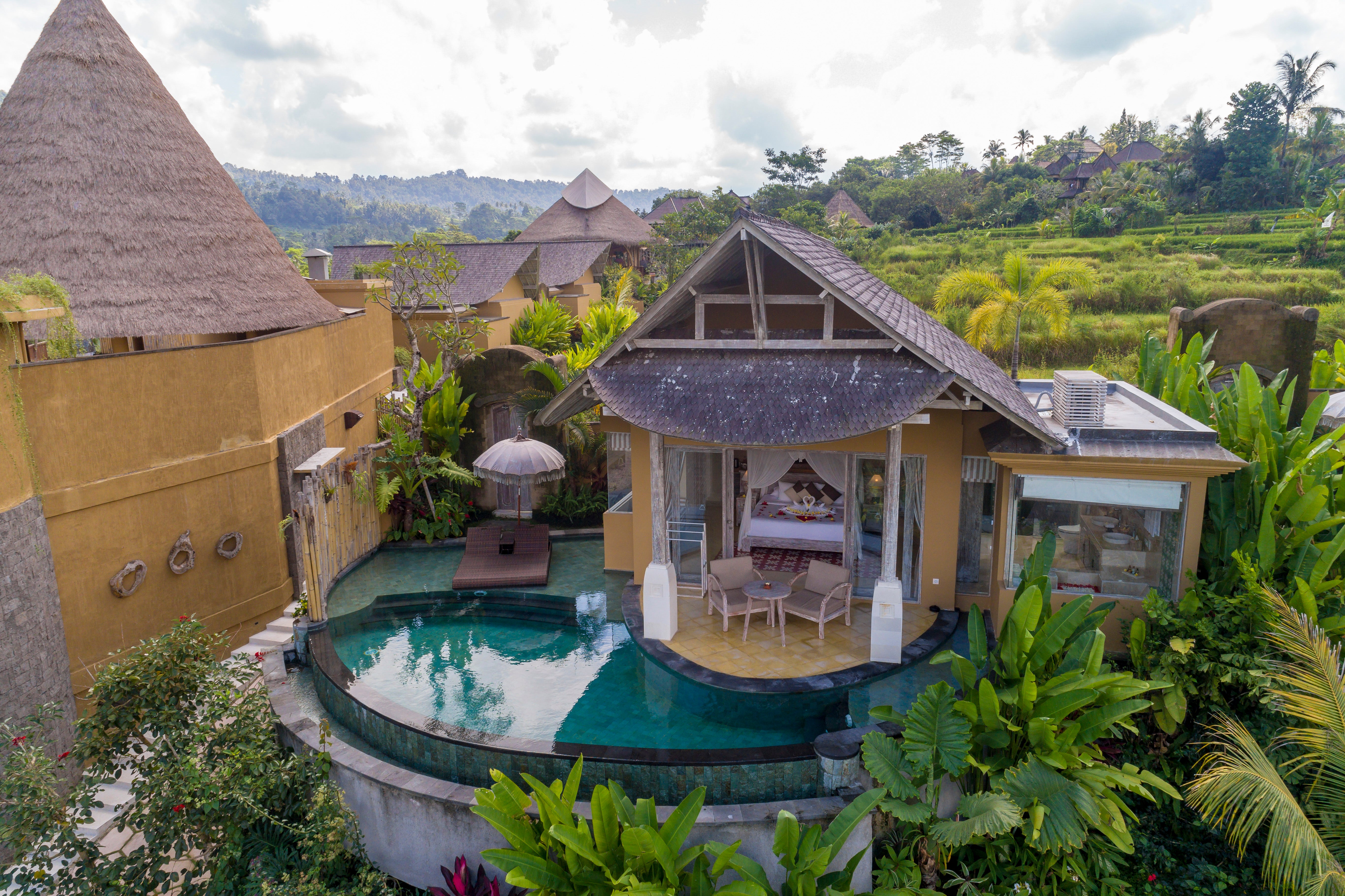 Wapa di Ume Sidemen’s villas come with plunge pools