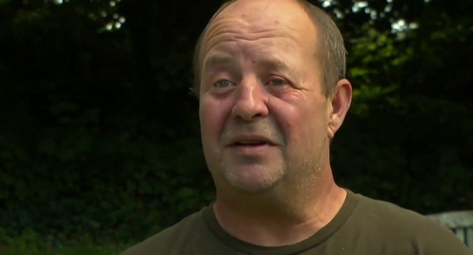 Williams speaking to the BBC on finding the brooch, which he might give as a birthday present to the estate owner