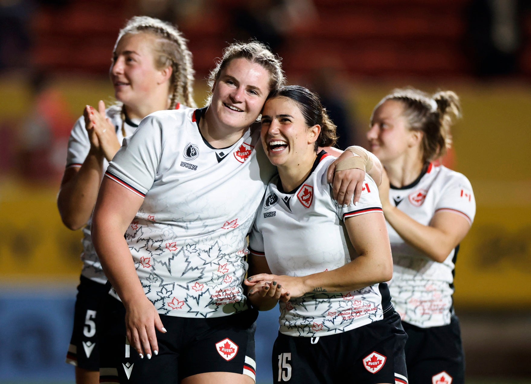 McKinley Hunt (left) and Julia Schell are two Canadians to have benefitted from the PWR