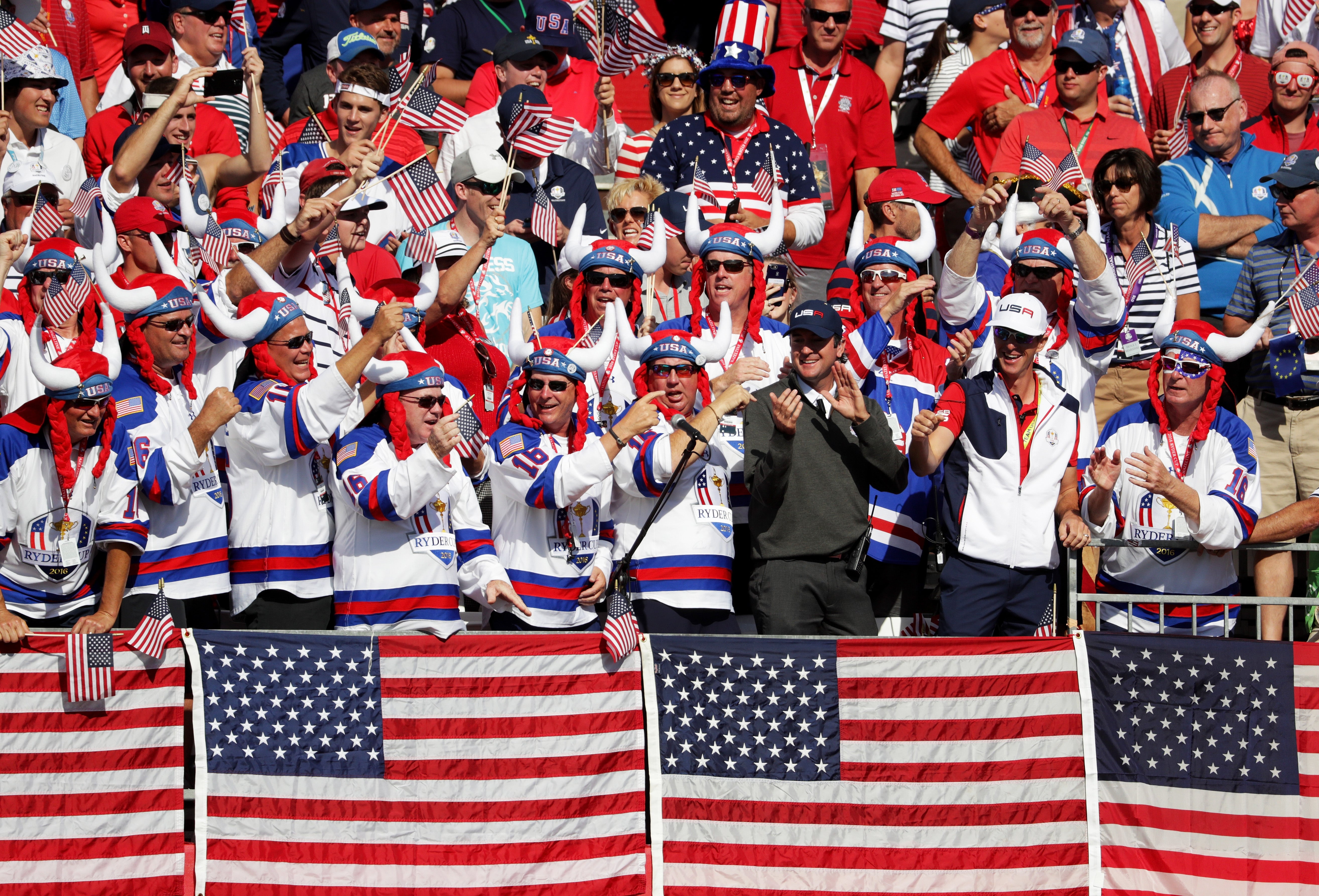 There will be a wall of American fans at Bethpage Black