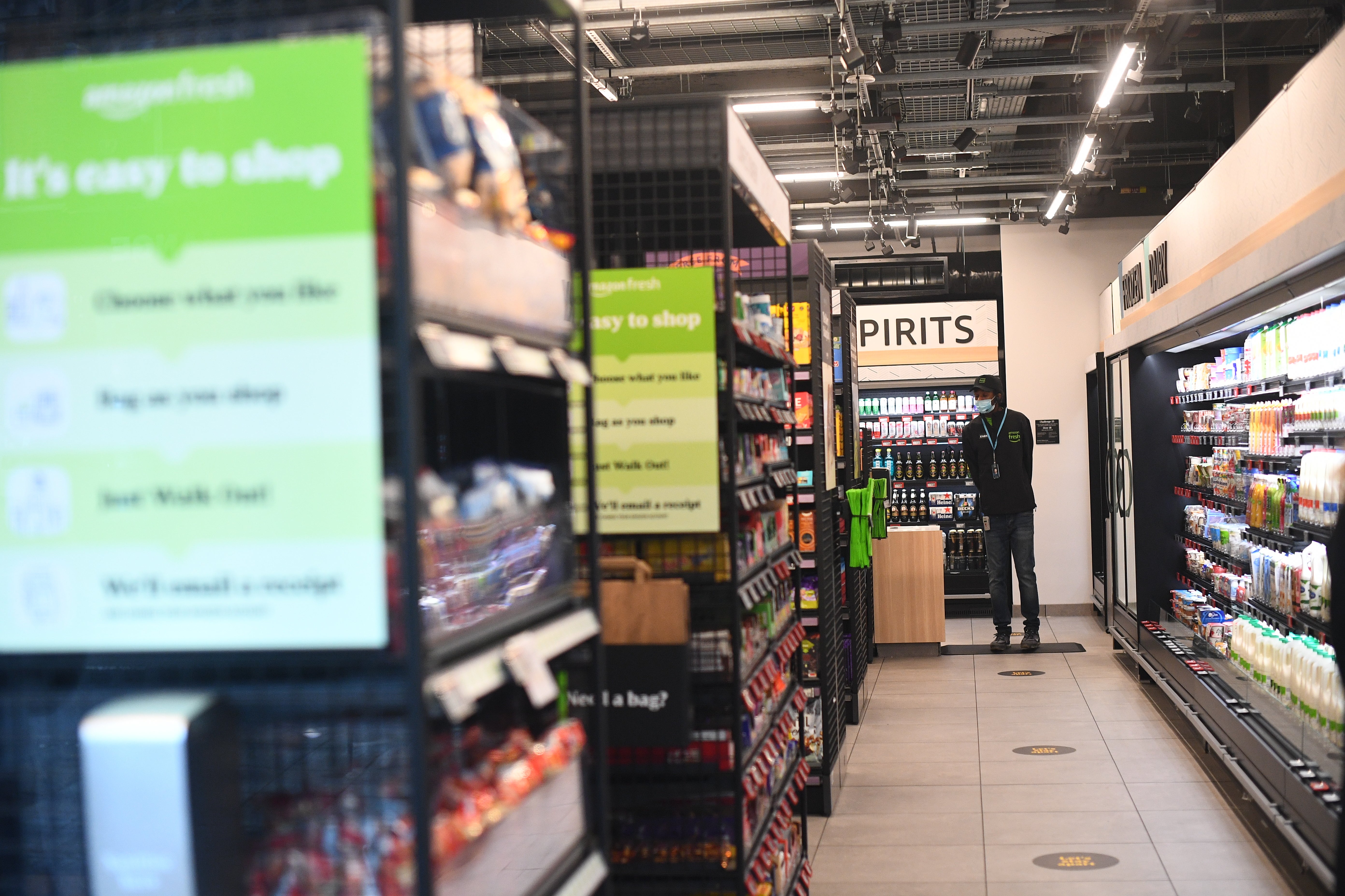 Amazon Fresh launched its first UK store in Ealing in 2021
