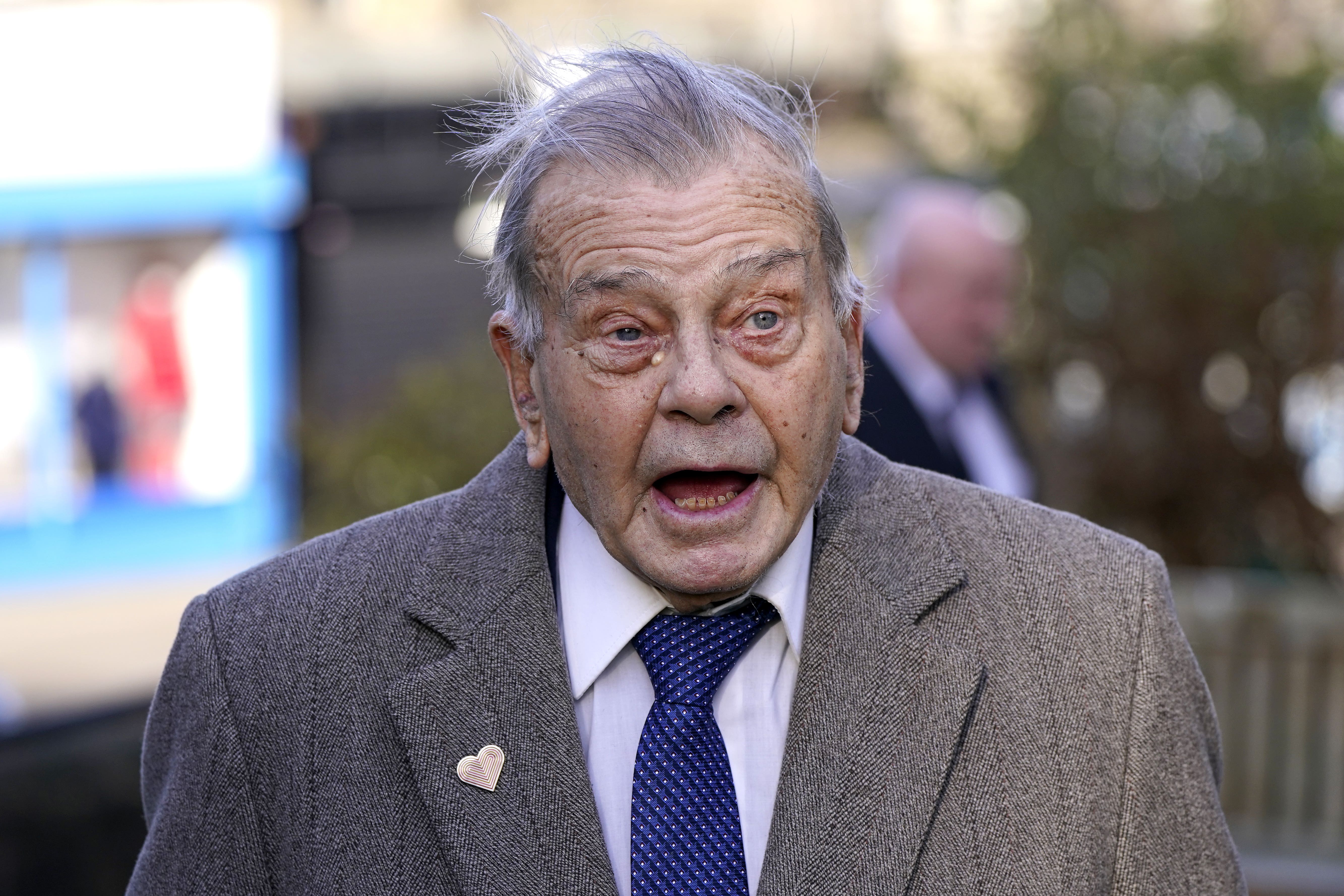 Harold “Dickie” Bird has died at the age of 92 (Danny Lawson/PA)