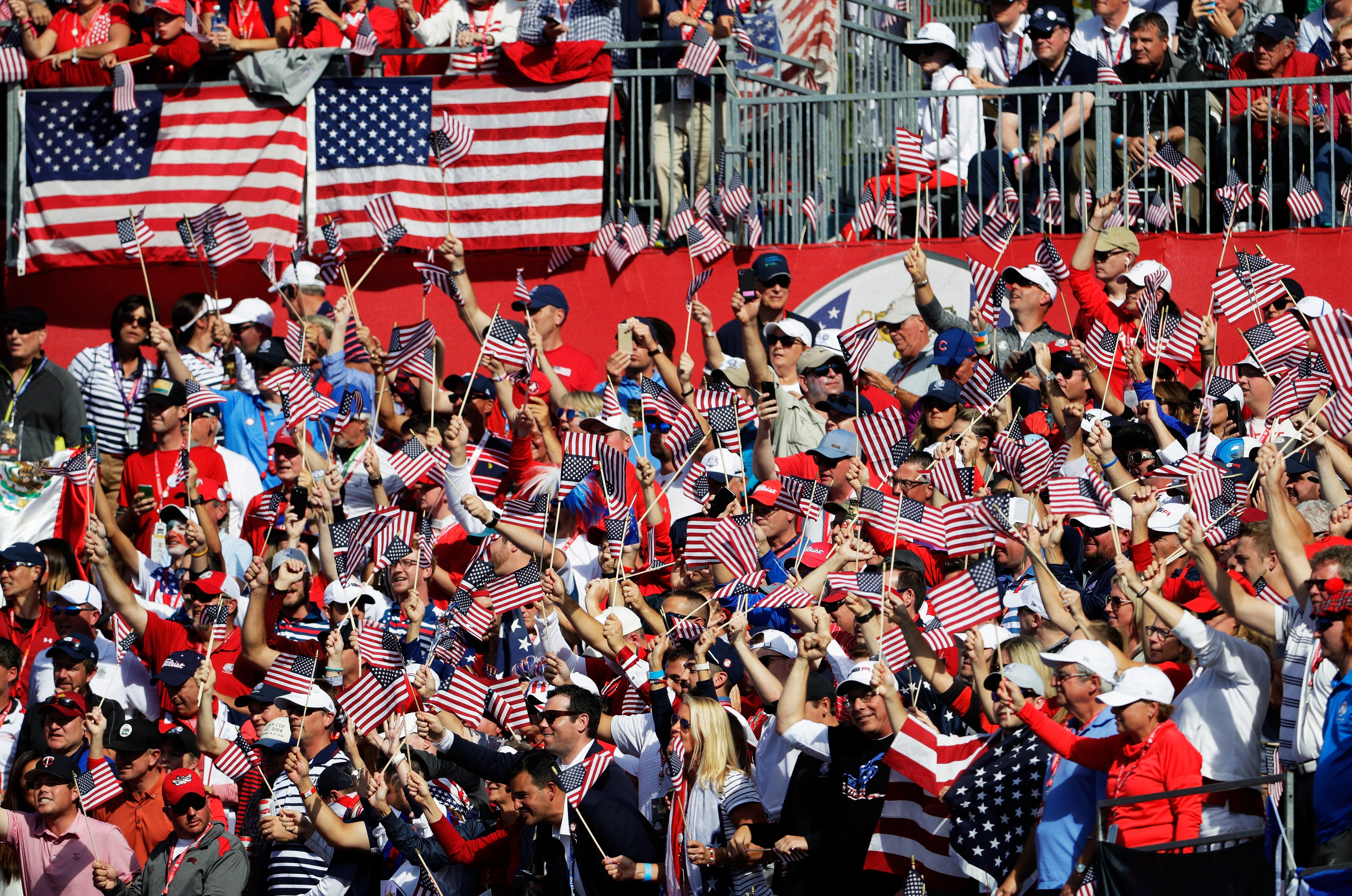 Star-spangled banners will be out in swathes