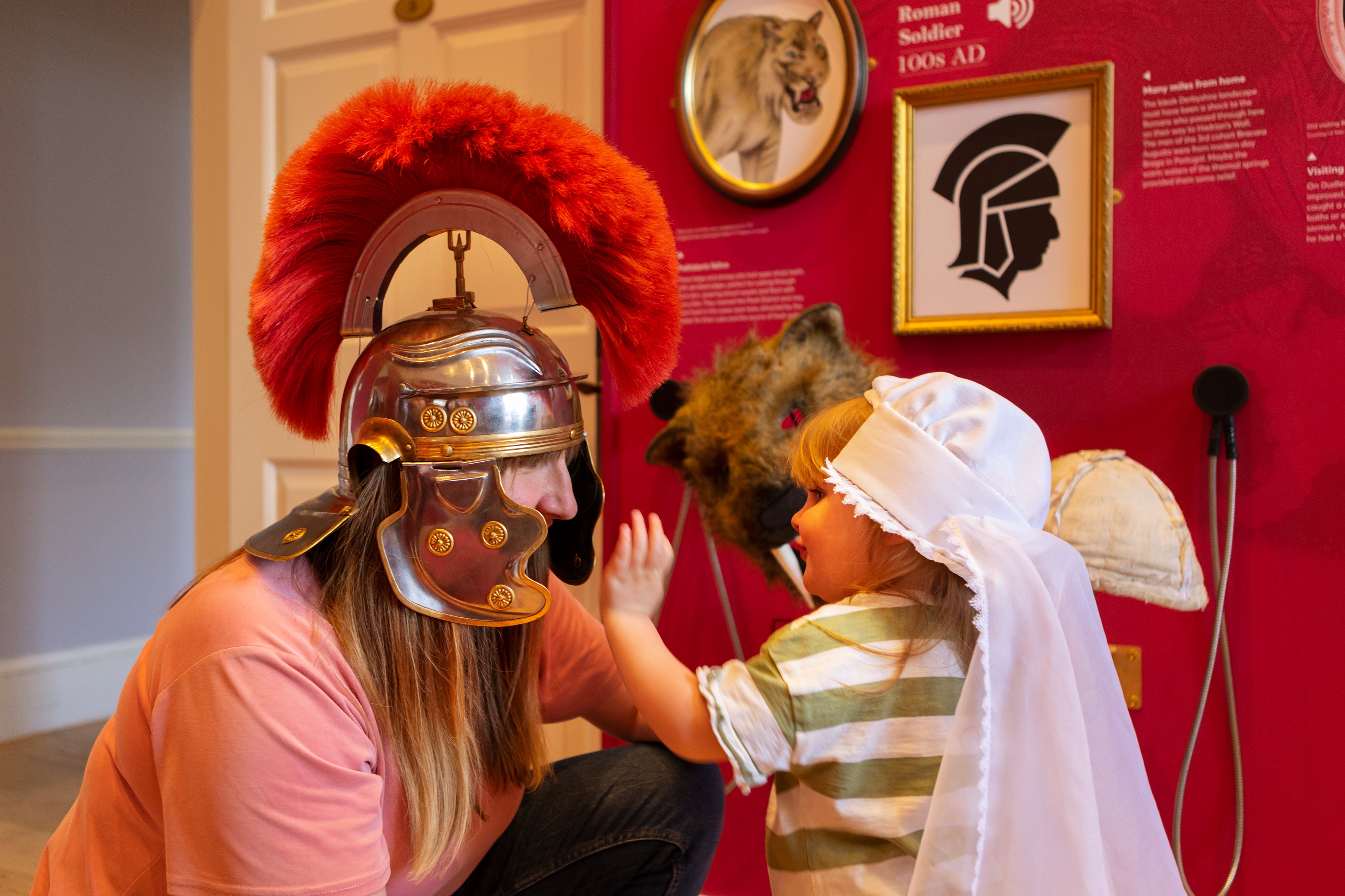 The town’s Roman connections can be explored at the Buxton Crescent Experience