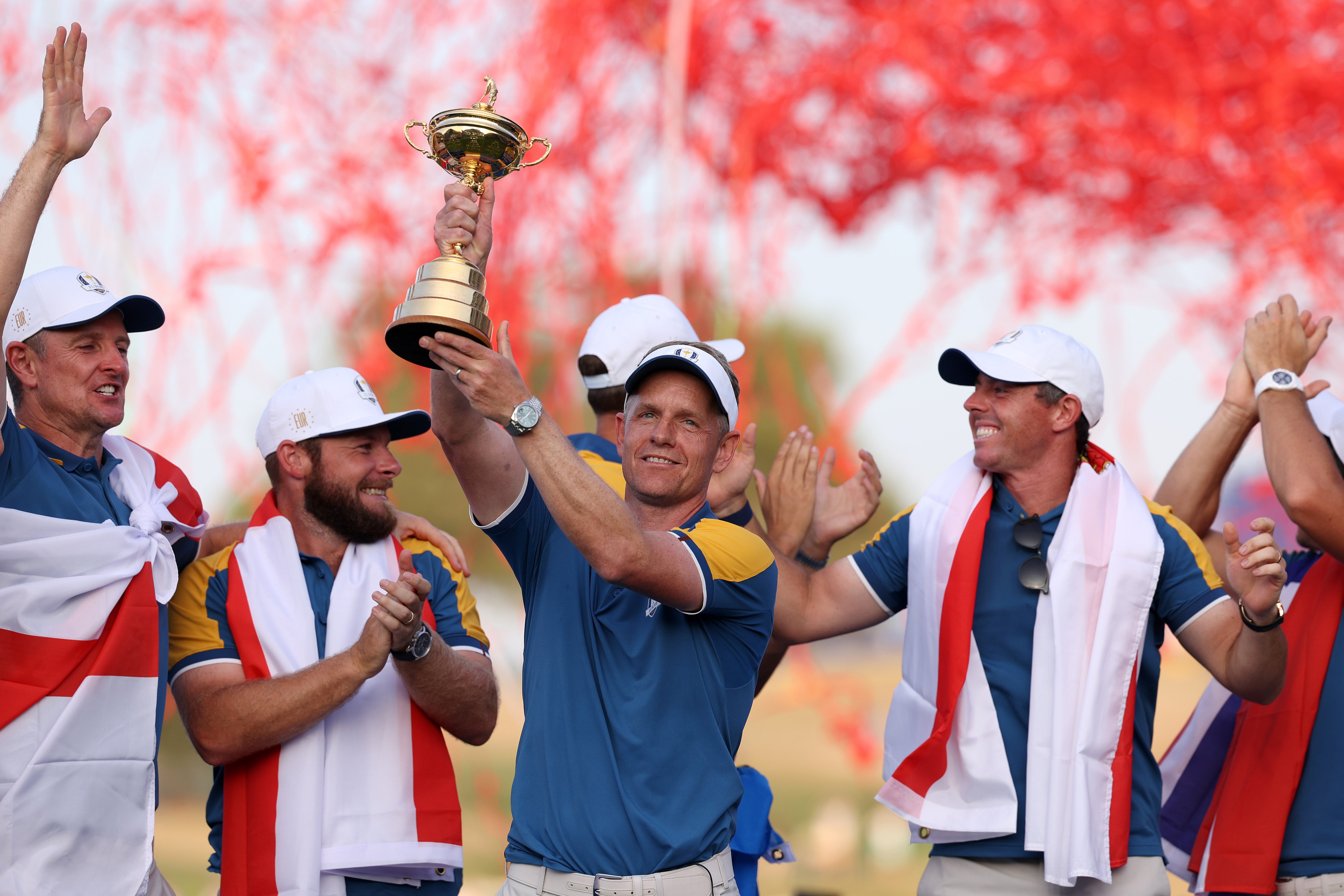 Luke Donald will hope to lead Europe to glory once again