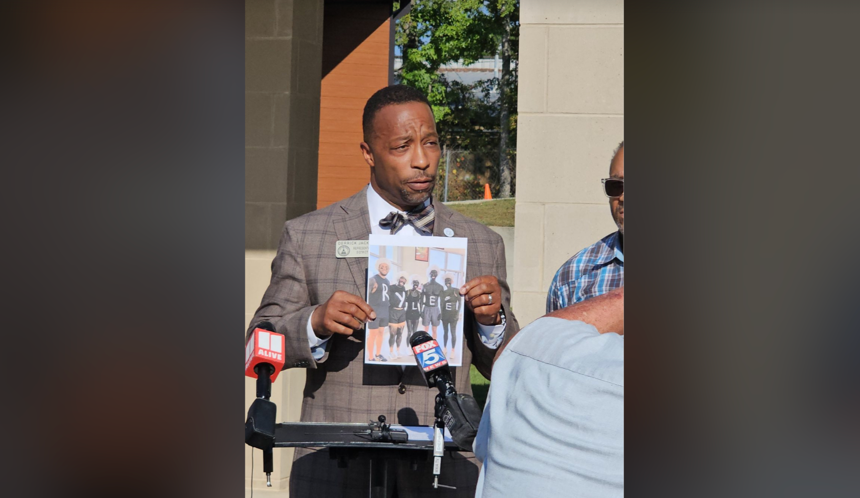 Atlanta high school volleyball game sparks outrage after guests - including adults - show up in blackface to watch