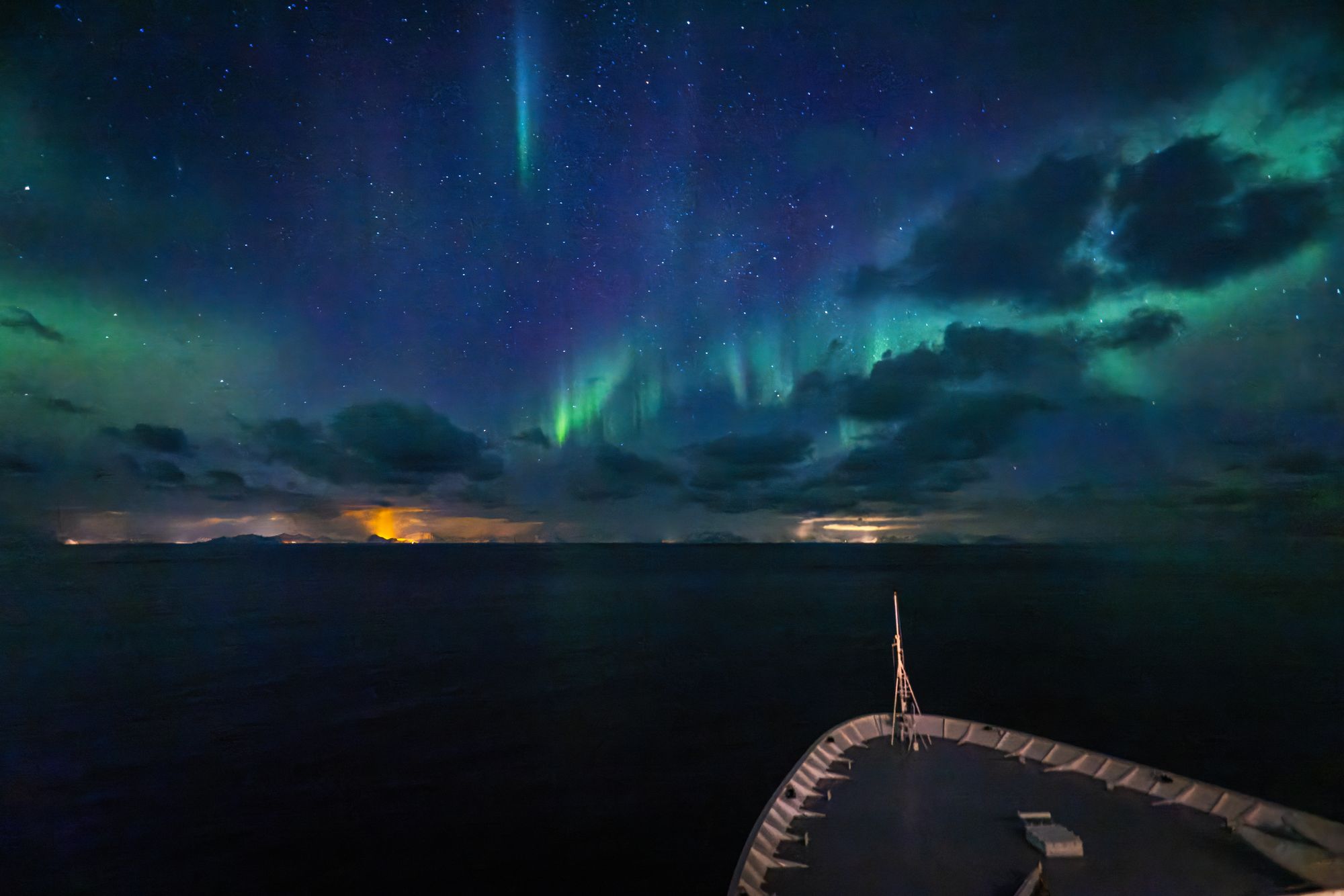 Catch incredible views of the Northern Lights on a Norway cruise