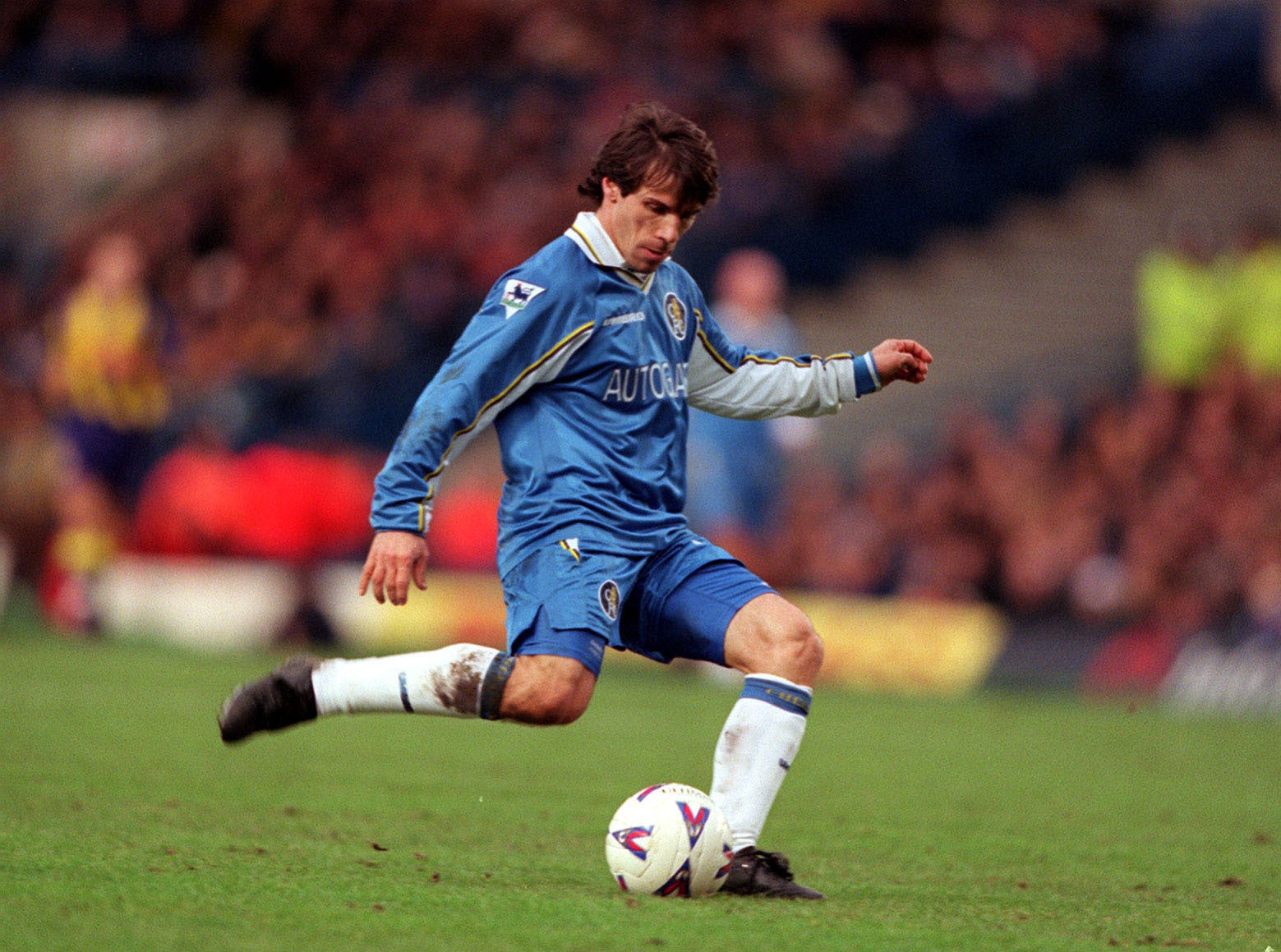 Zola was a Chelsea great in the late 1990s