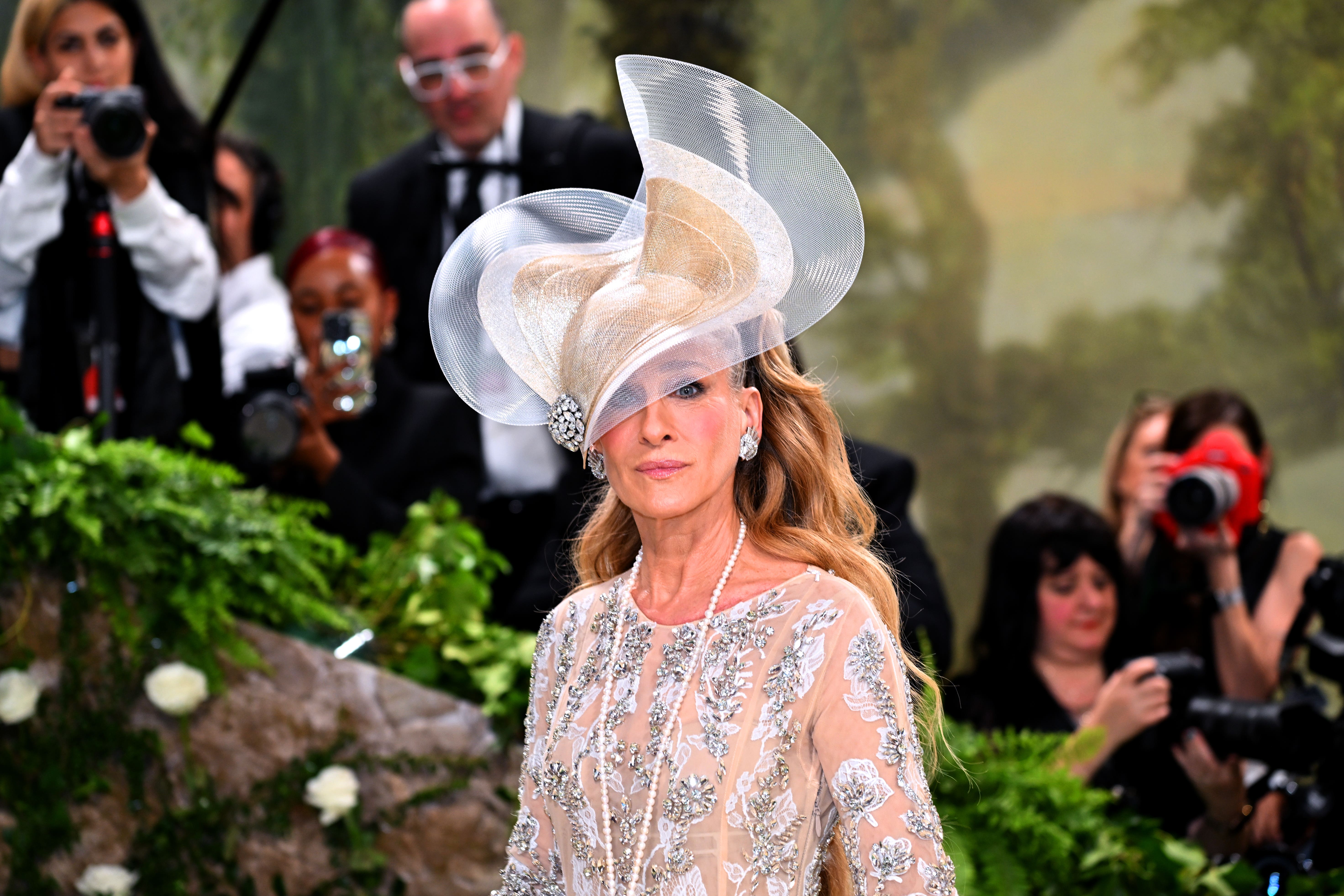 Sarah Jessica Parker attending the Metropolitan Museum of Art Costume Institute Benefit Gala 2024 (Matt Crossick/PA)