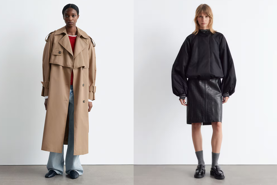 The high street label is great for outerwear