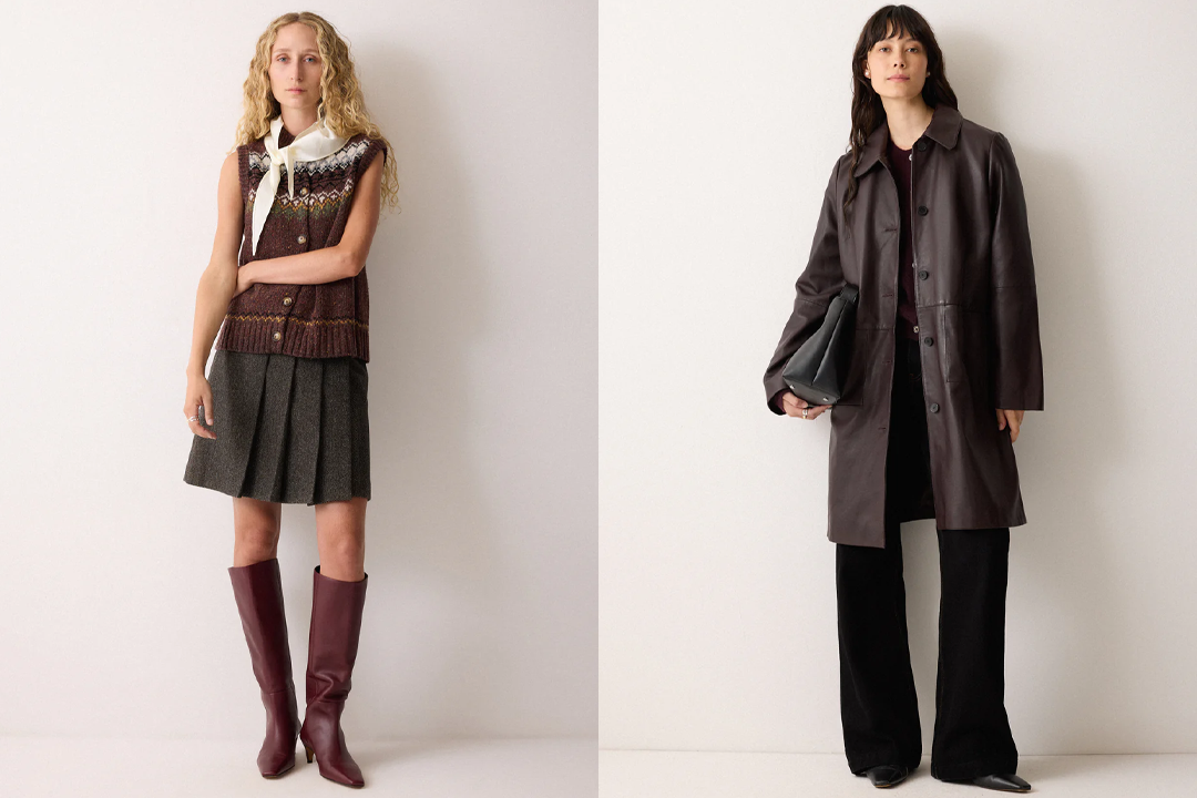 The knitwear and jackets are on point this season