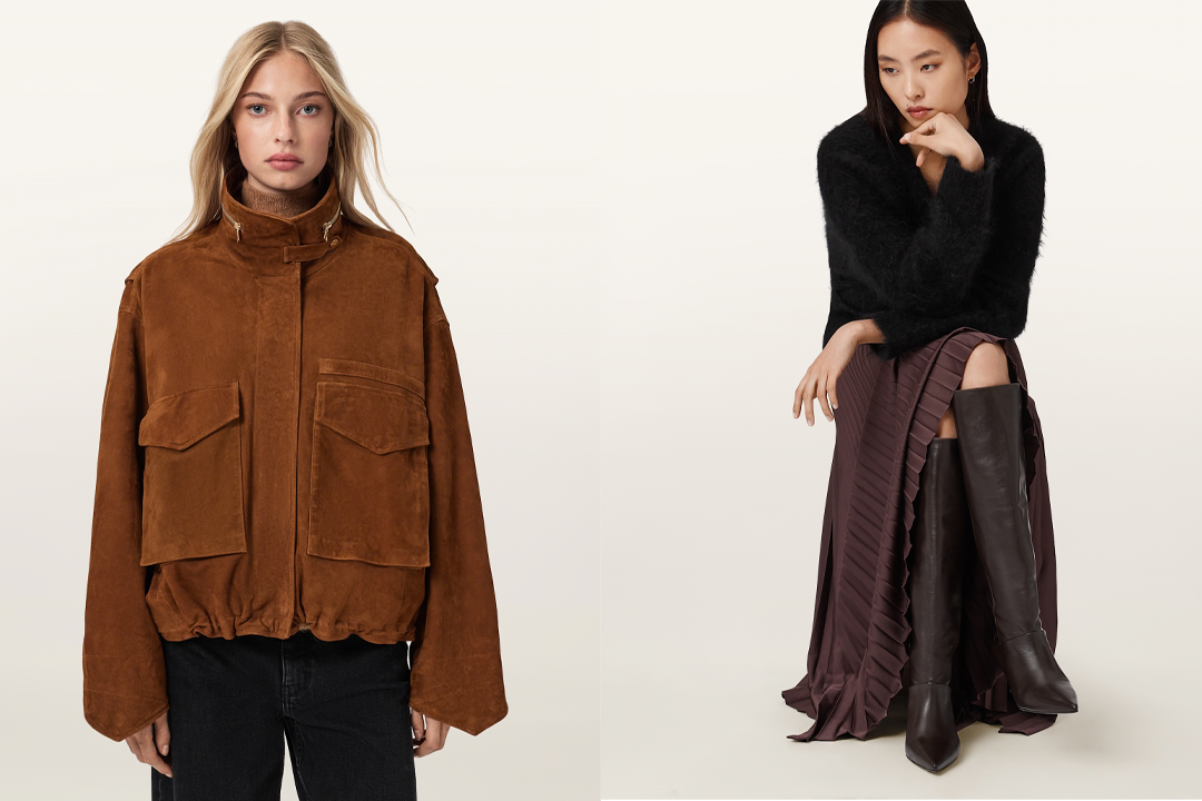 This suede jacket is a standout for 2025