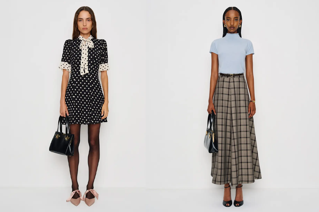 This season is all about checks and polka dot