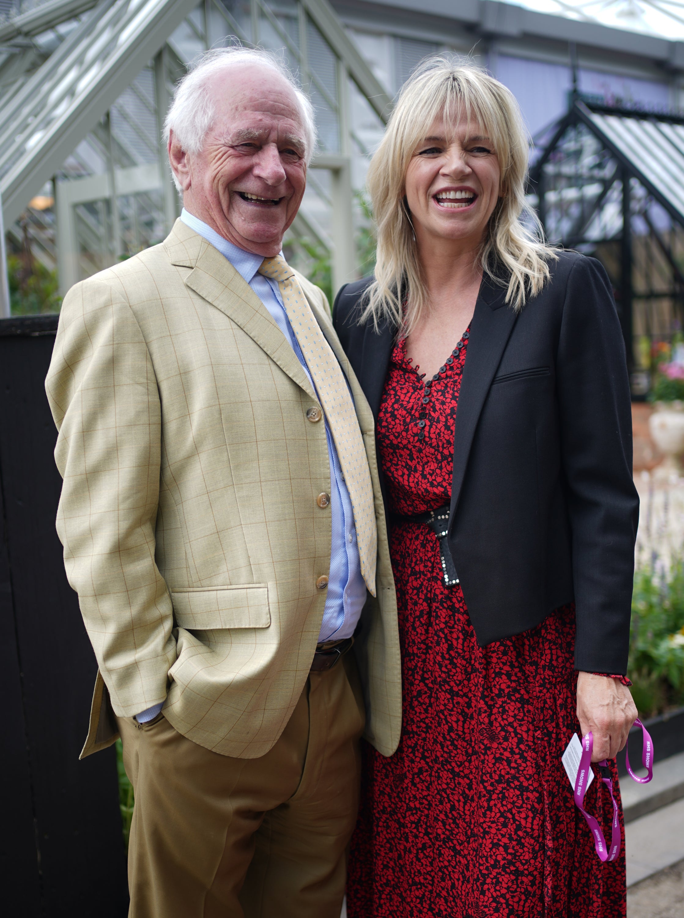 Johnny Ball and his daughter Zoe
