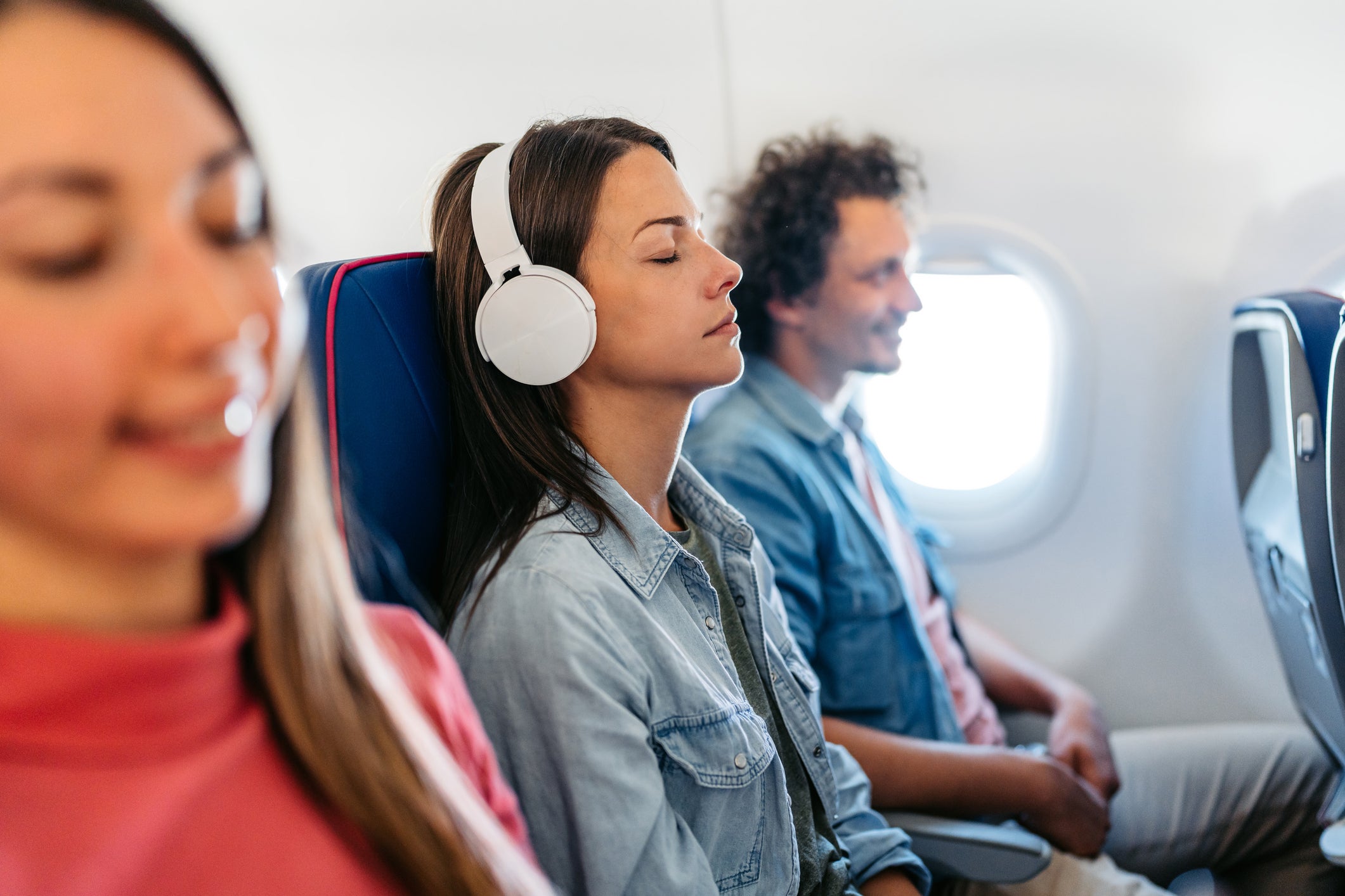 Wearing headphones on a plane can be a pathway to a flashpoint with flight attendants